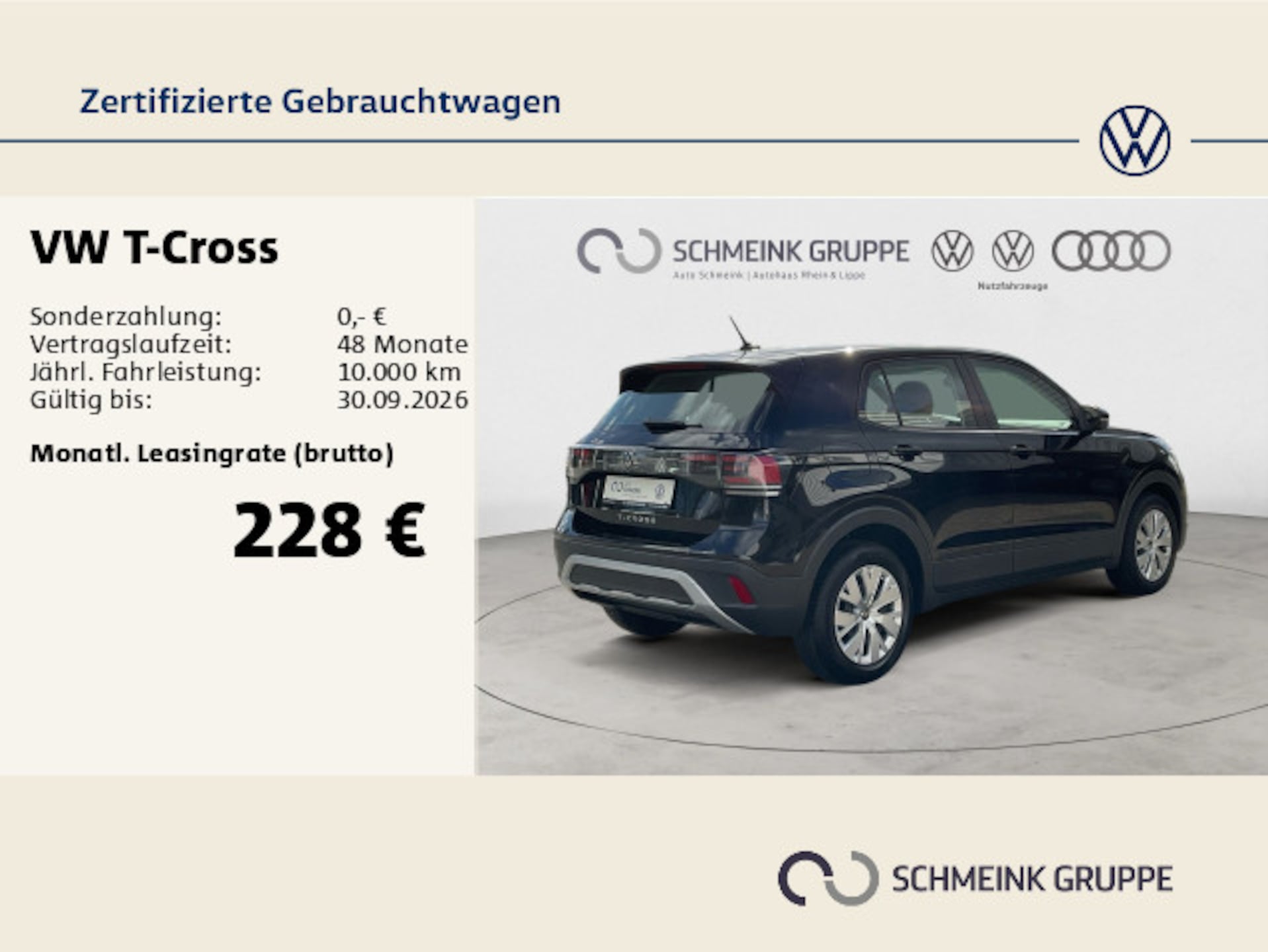 Volkswagen T-Cross Basis-Modell