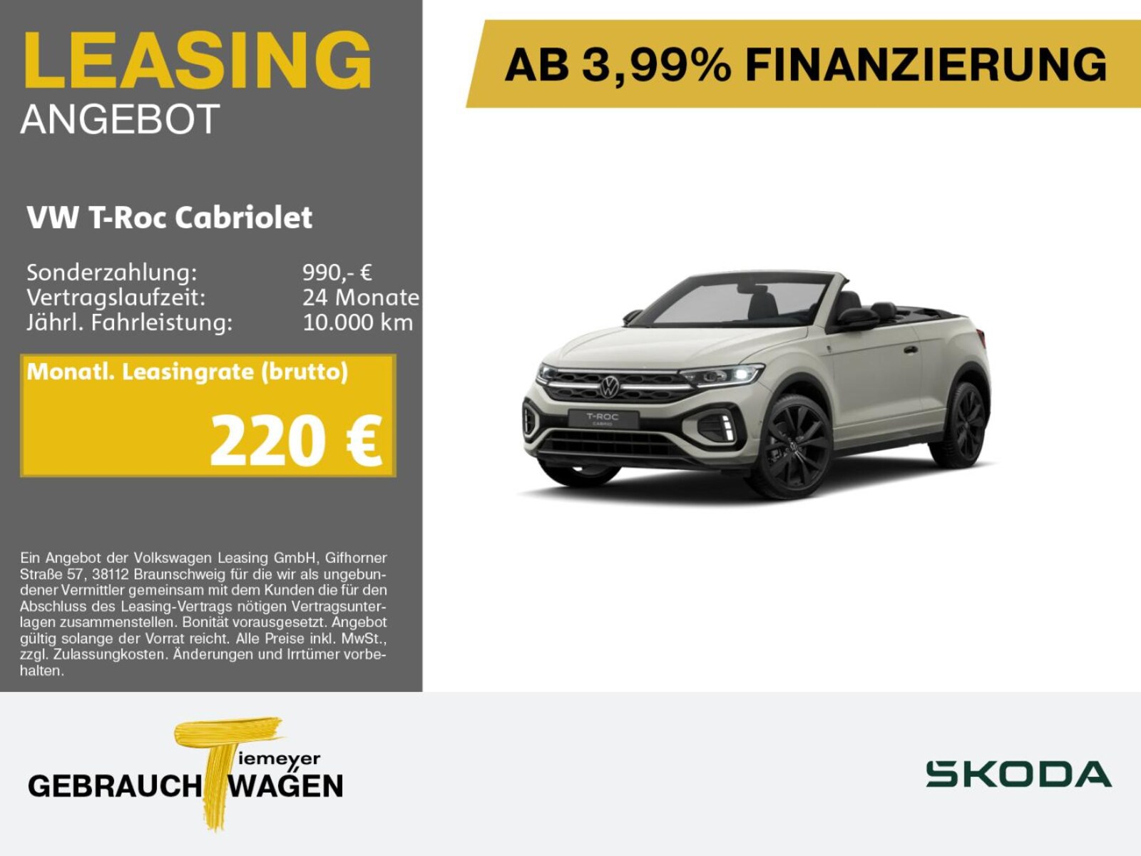 Volkswagen T-Roc Cabriolet