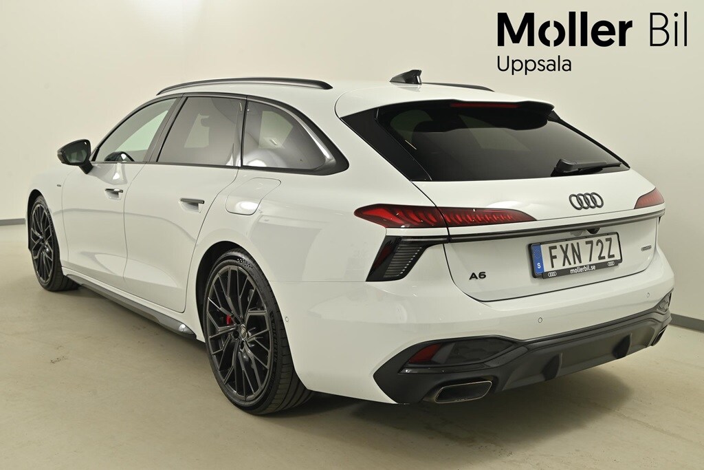 Bild som visar&nbsp;Audi A6 Avant e-hybrid&nbsp;A6 Avant e-hybrid quattro S line Edition 270 kWS tronic - för mer information kontakta din Audi Partner
