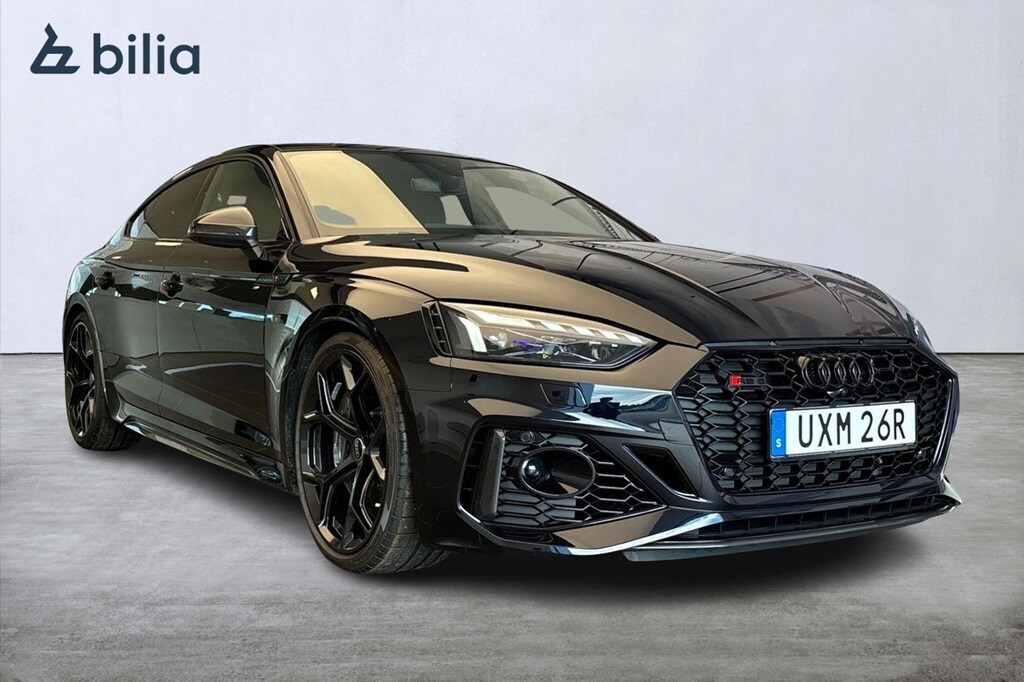 Bild som visar&nbsp;Audi RS 5 Sportback&nbsp;RS 5 Sportback 470 hk tiptronic - för mer information kontakta din Audi Partner