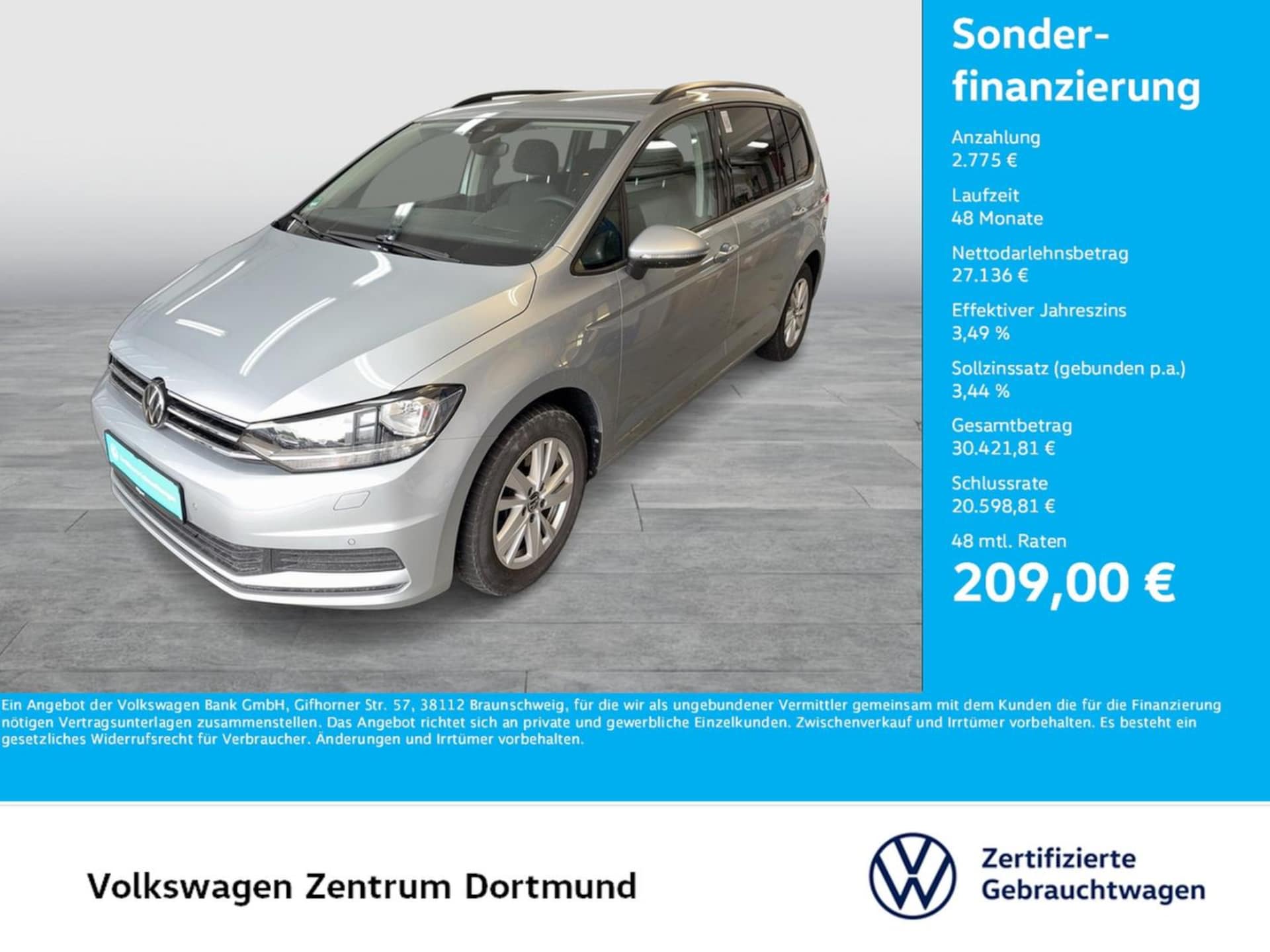 Volkswagen Touran Comfortline