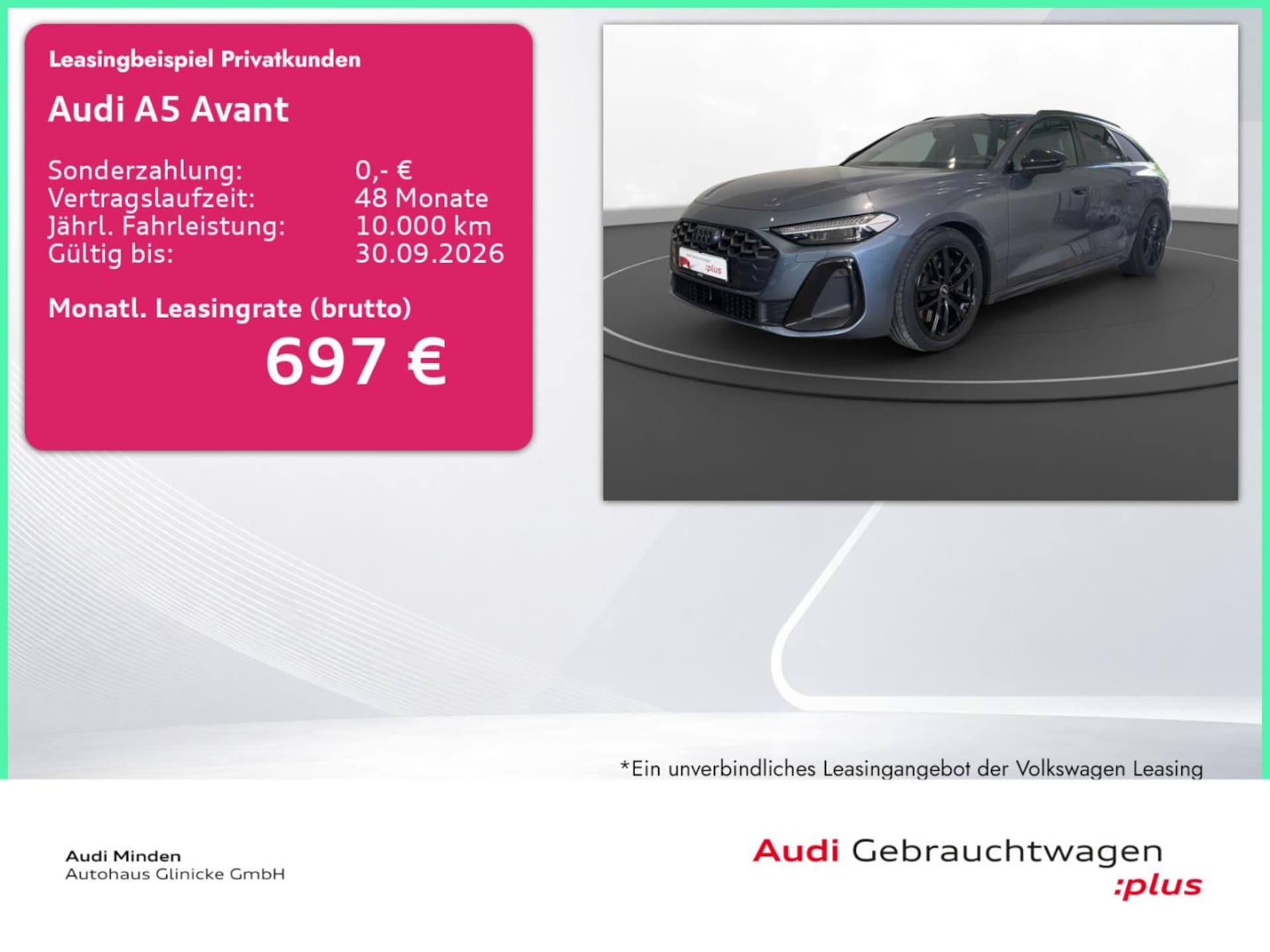 Audi A5 Avant e-hybrid