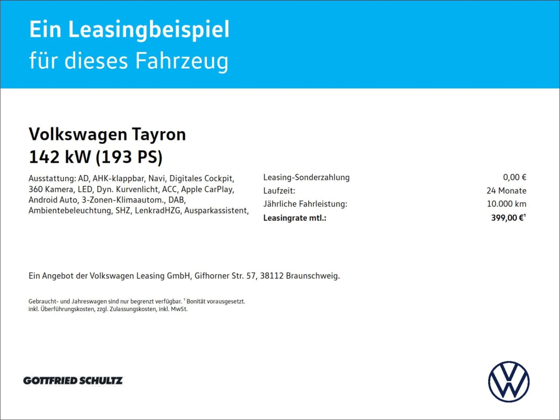 Volkswagen Tayron Life