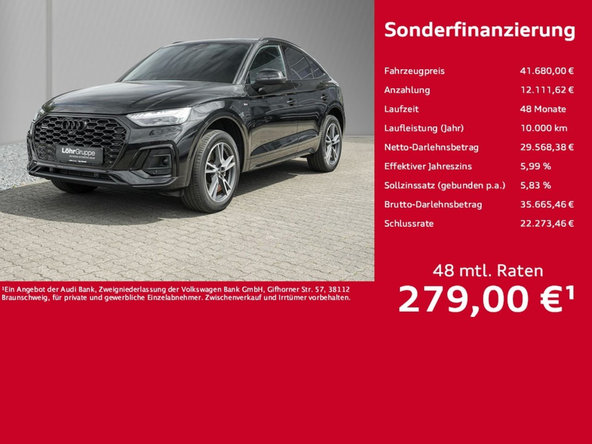 Audi Q5 Sportback S line