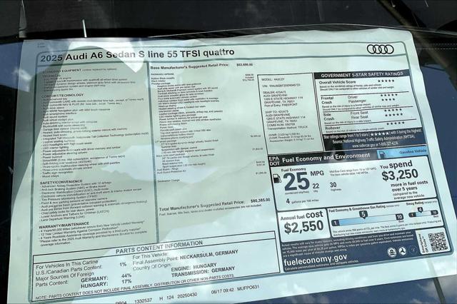 2025 Audi A6 Prestige - Photo 18