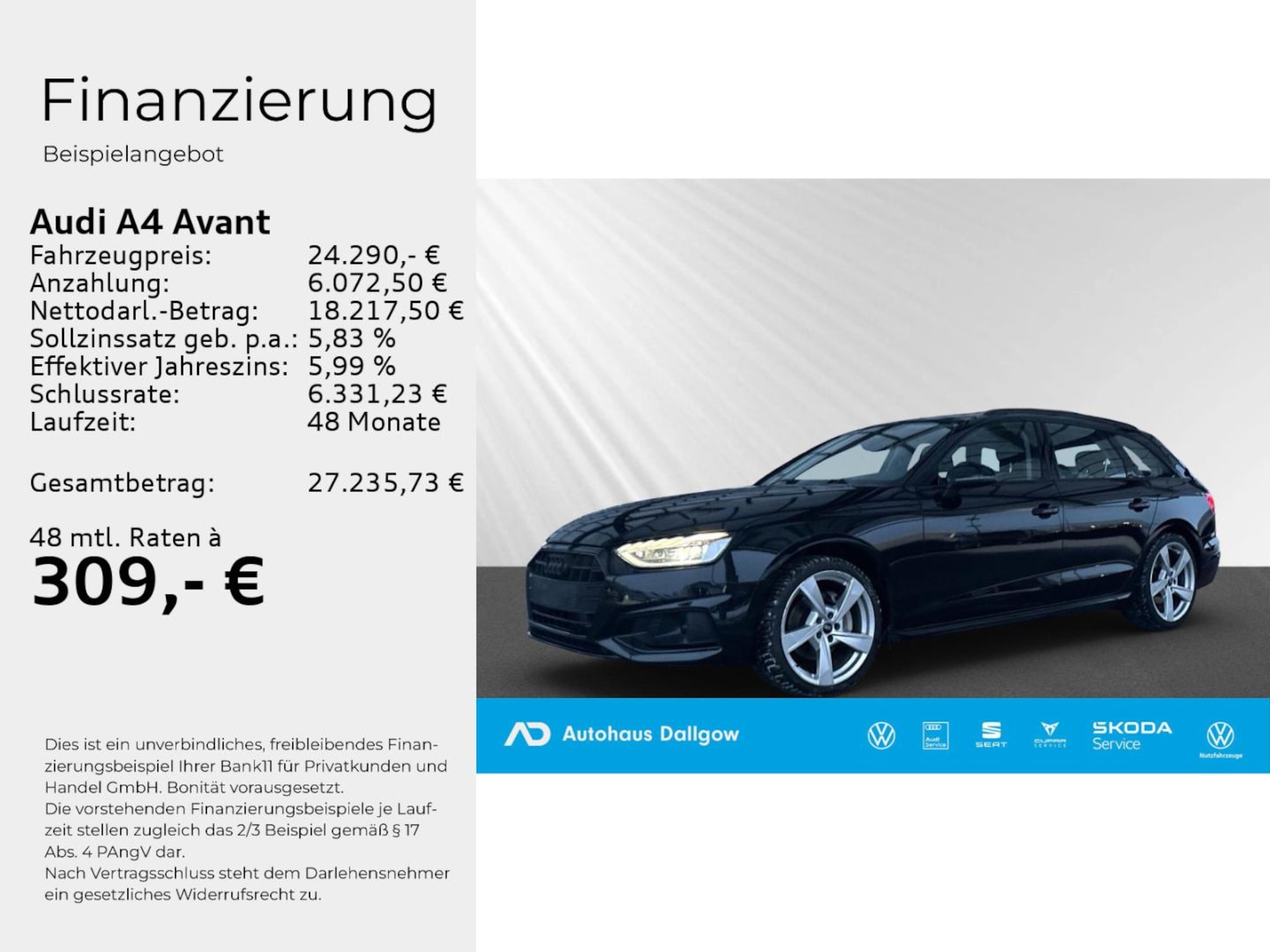 Audi A4 Avant Advanced