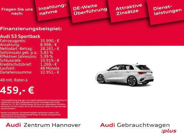 Audi S3 Sportback TFSI Quattro S Tronic - 2022 - Joinsteer - #2