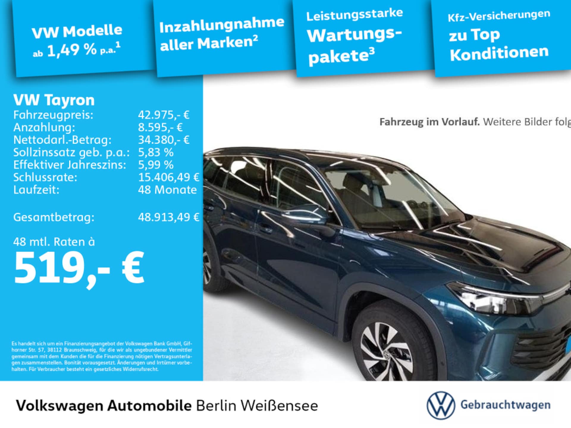 Volkswagen Tayron Life