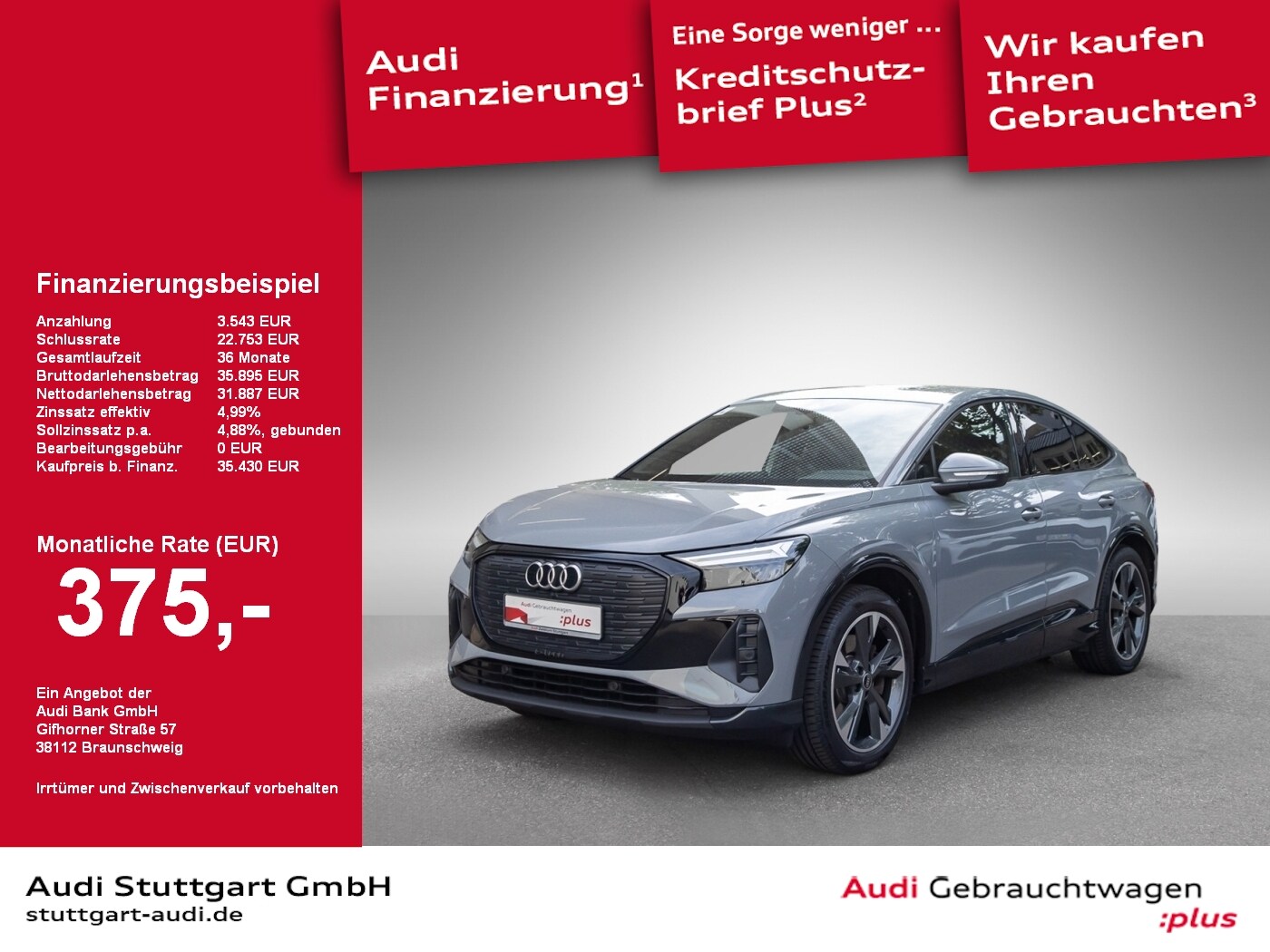 Image about Audi Q4 Sportback e-tron 50 e-tron quattro