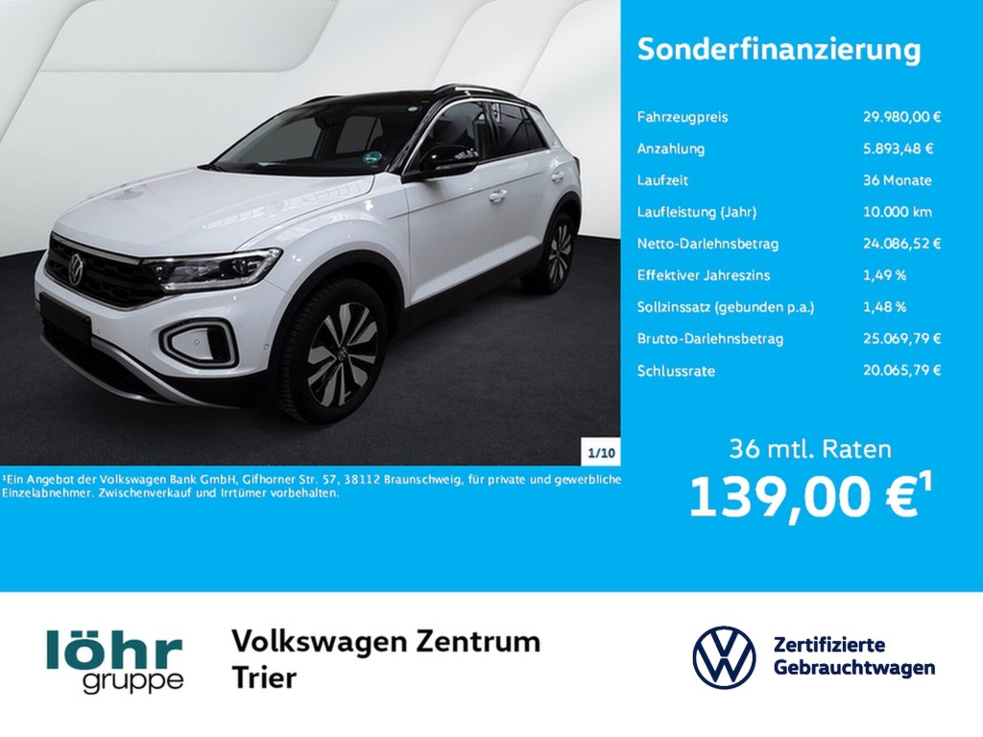 Volkswagen T-Roc Life