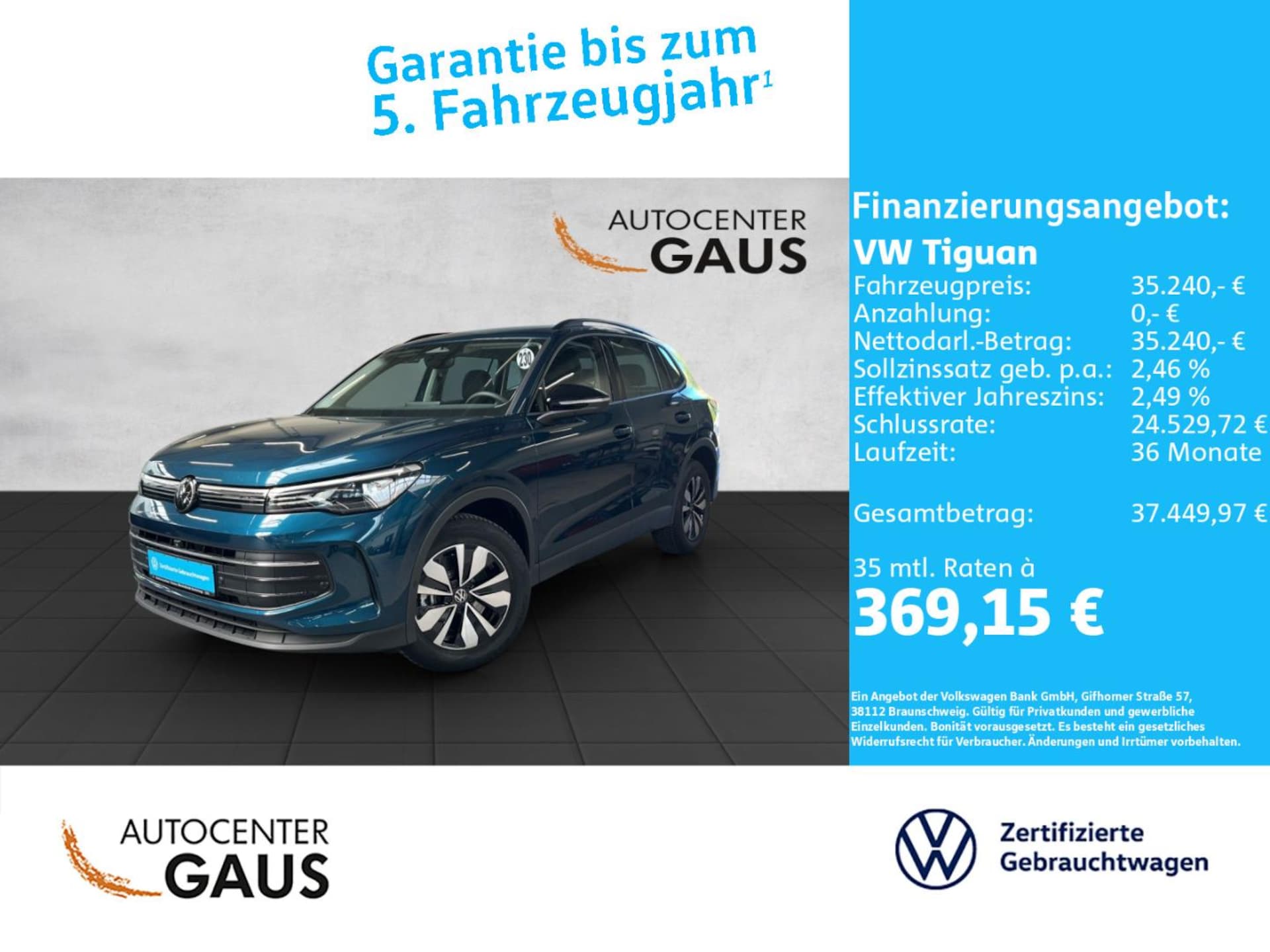 Volkswagen Tiguan Life
