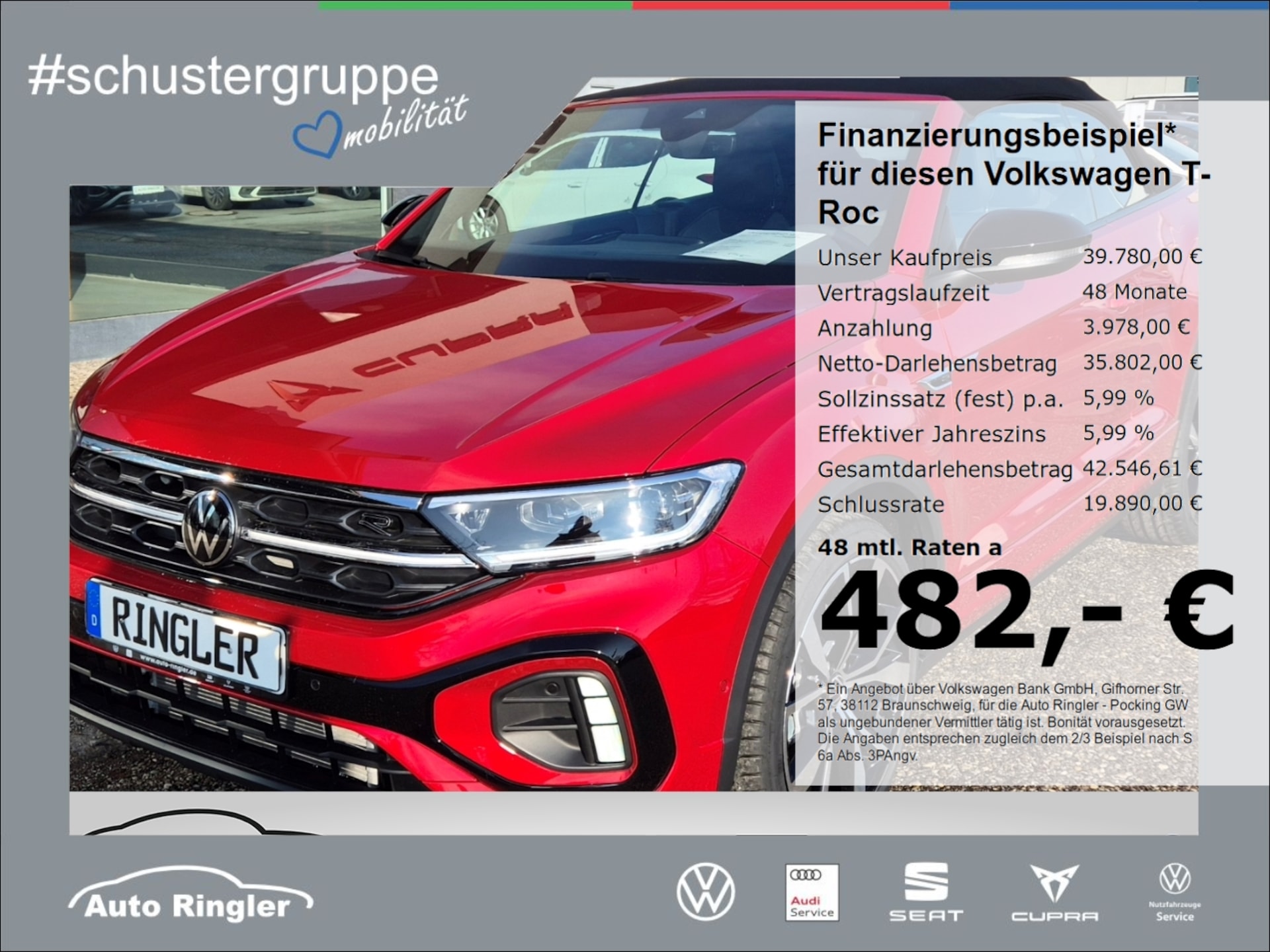 Volkswagen T-Roc Cabriolet R-Line