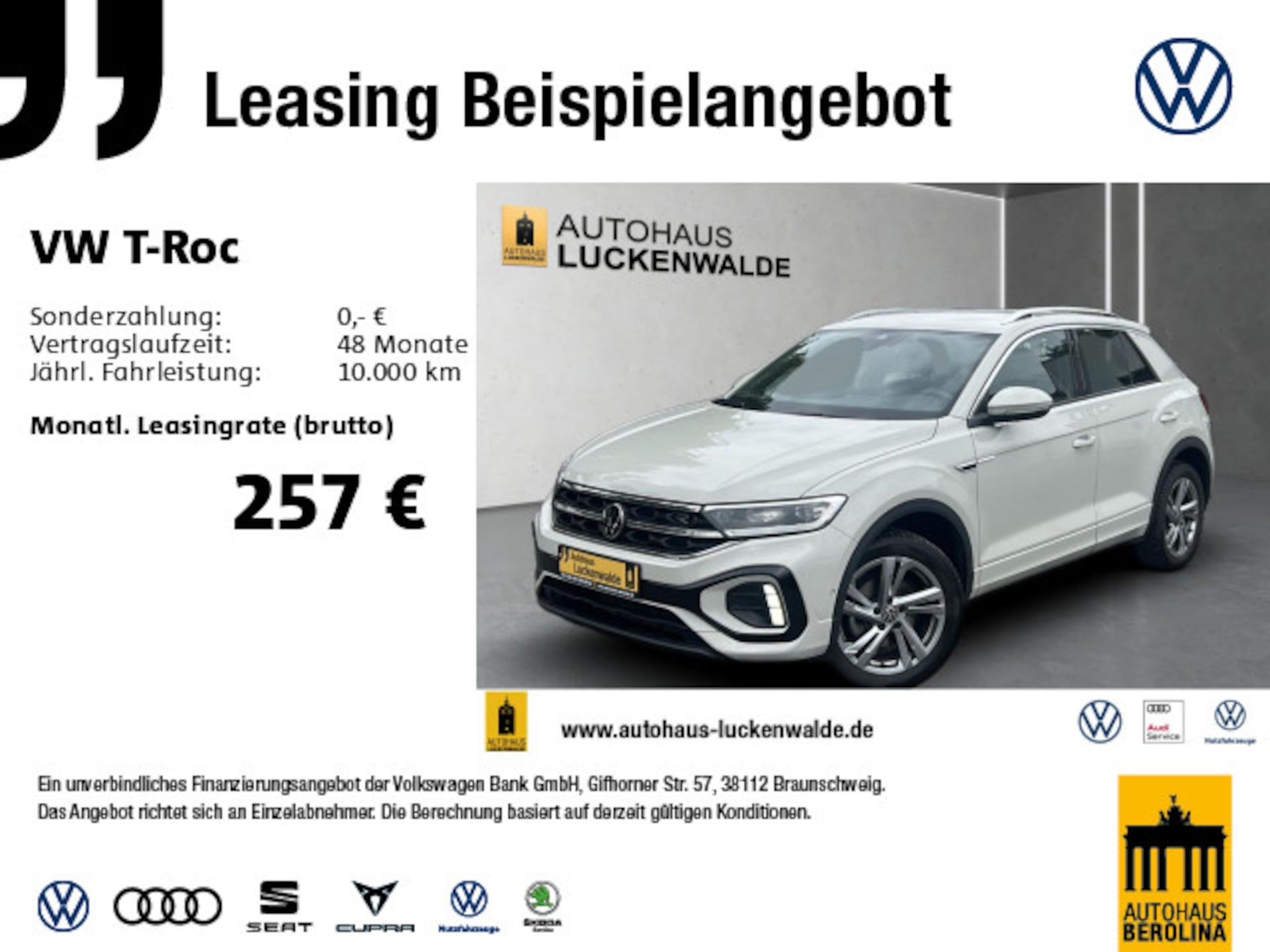 Volkswagen T-Roc R-Line