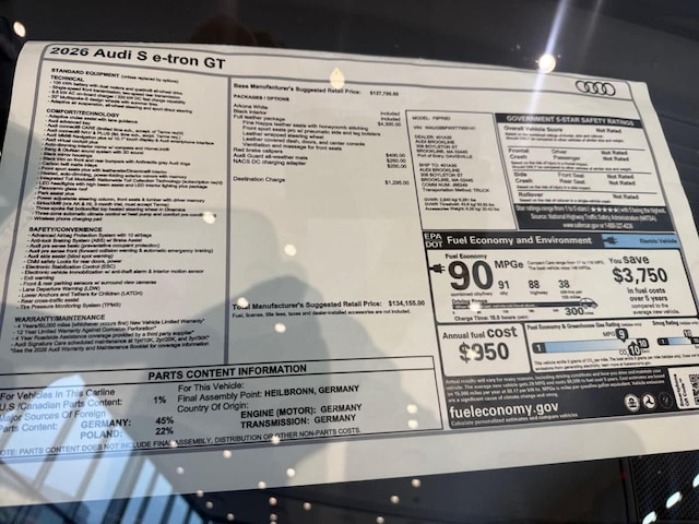 2026 Audi S e-tron GT Premium Plus - Photo 13
