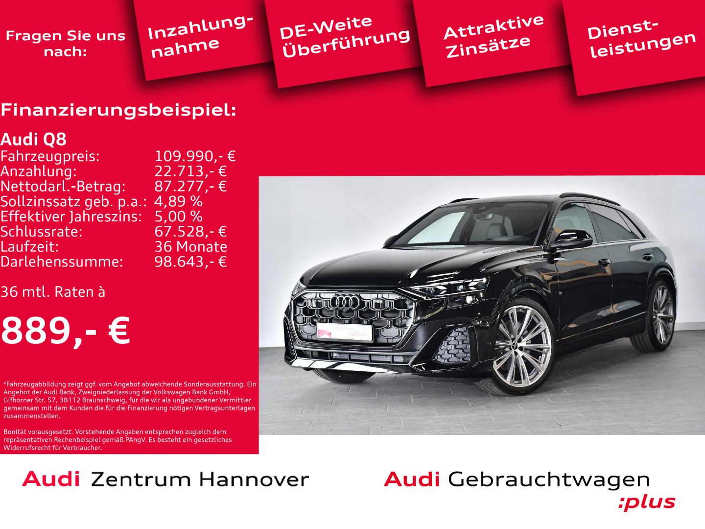 Image about Audi Q8 SUV 50 TDI quattro tiptronic