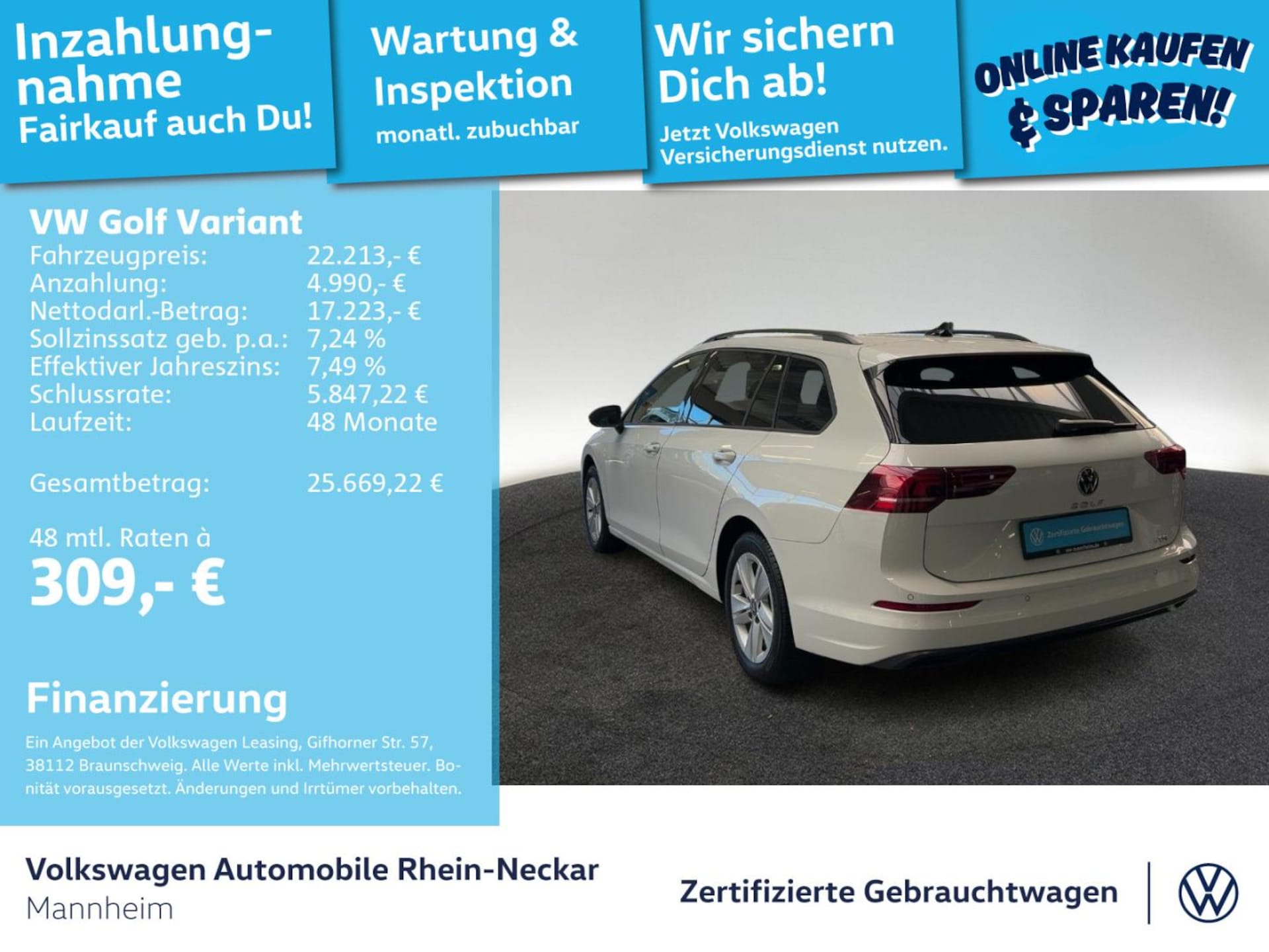 Volkswagen Golf Variant Life