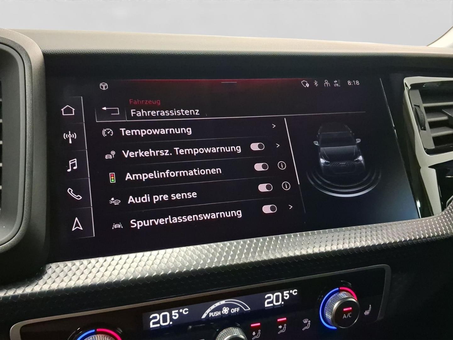 Bild über Audi A1 Sportback 25 TFSI Schaltgetriebe - für weitere Informationen kontaktieren Sie den Audi Partner