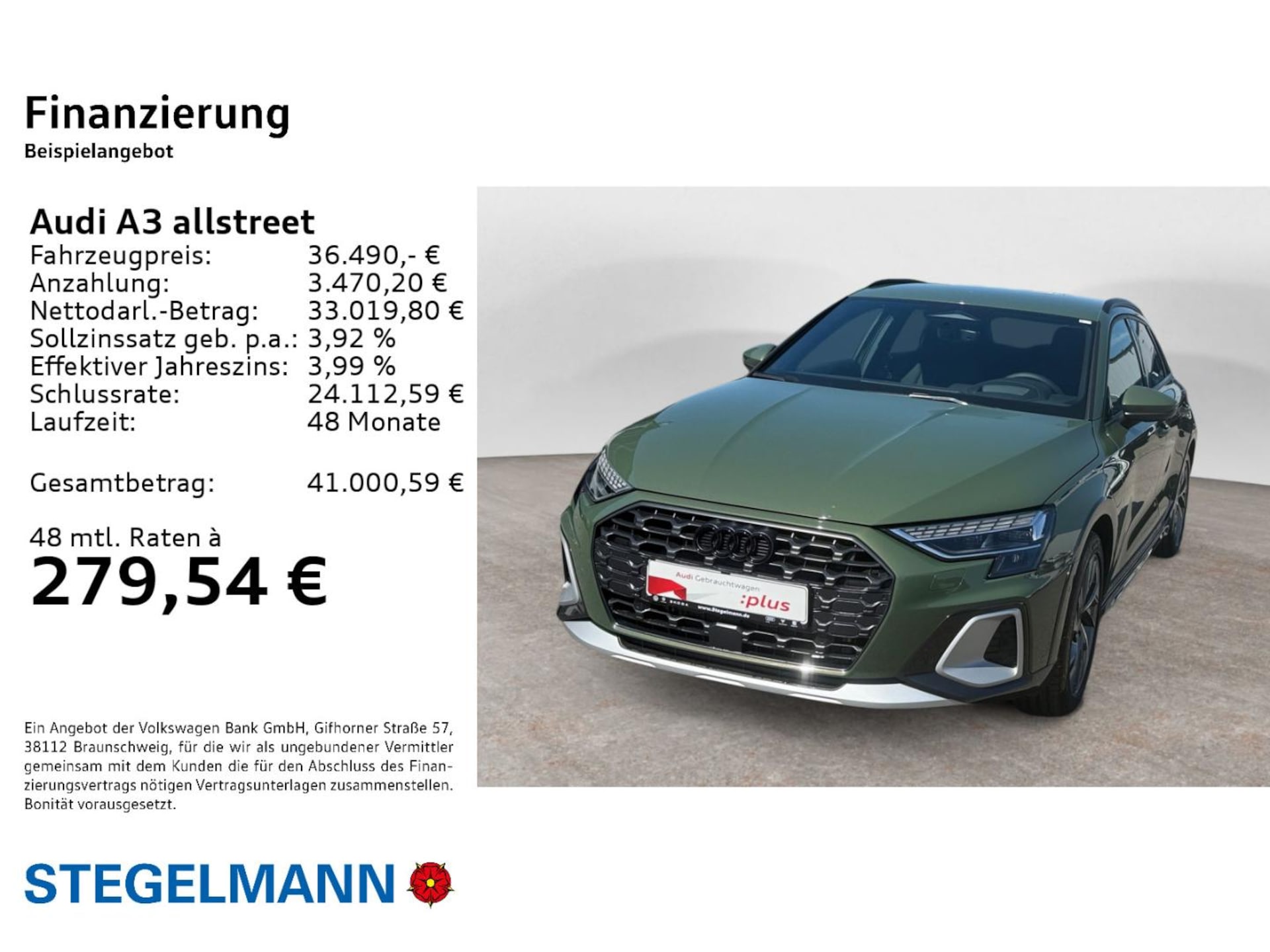 Audi A3 allstreet TFSI e
