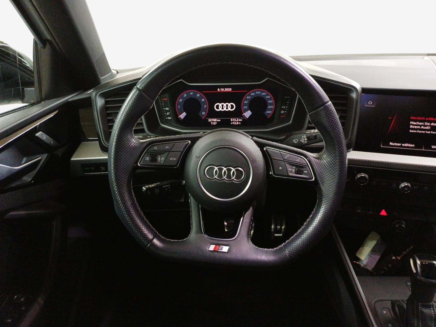 Bild über Audi A1 Sportback S line 30 TFSI 81 kW (110 PS) S tronic - for more details contact your dealer