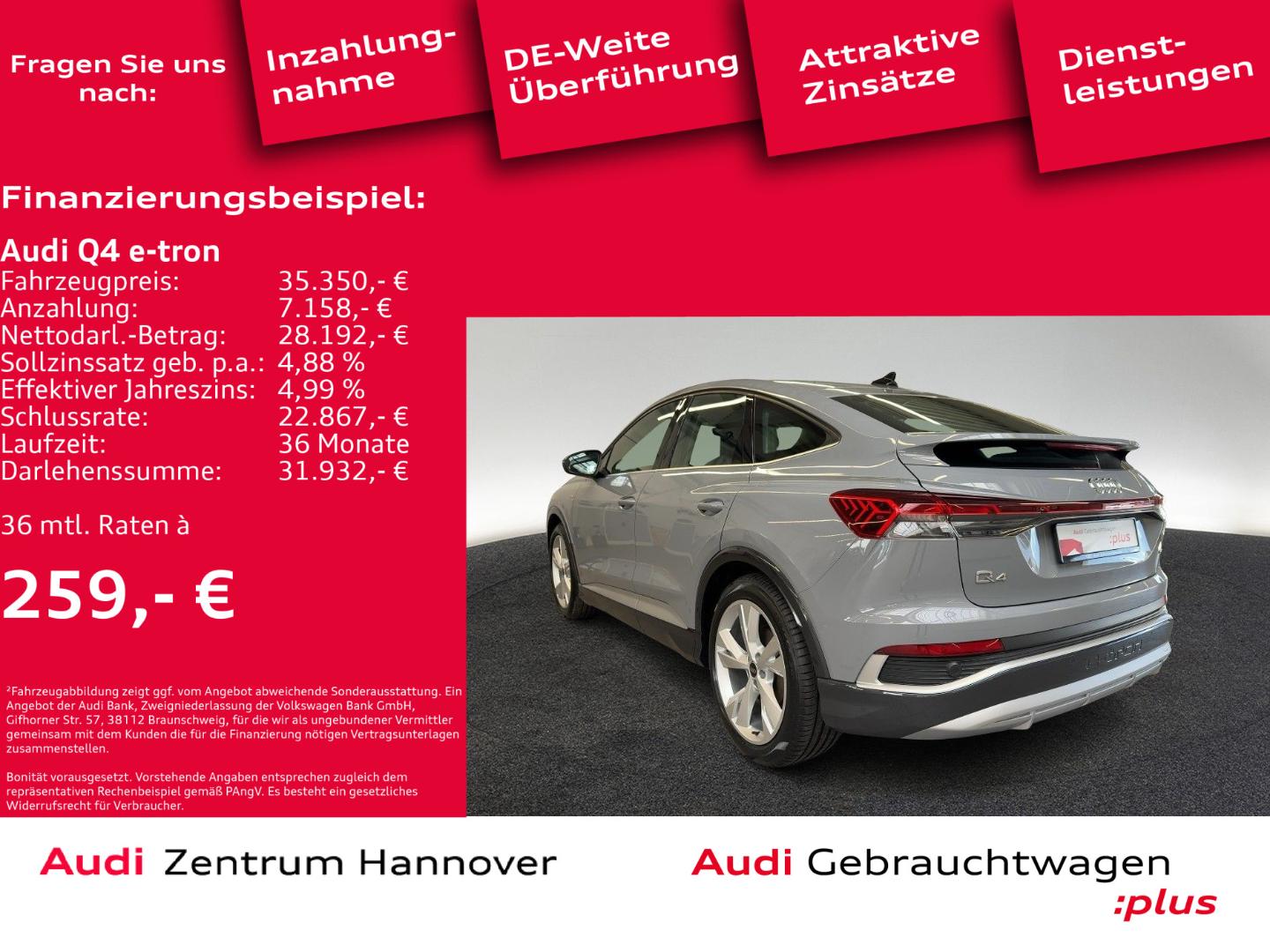 Image about Audi Q4 Sportback e-tron 50 e-tron quattro