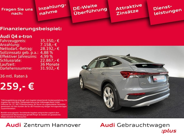 Image about Audi Q4 Sportback e-tron 50 e-tron quattro