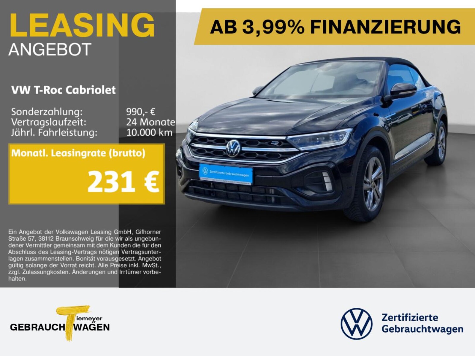 Volkswagen T-Roc Cabriolet