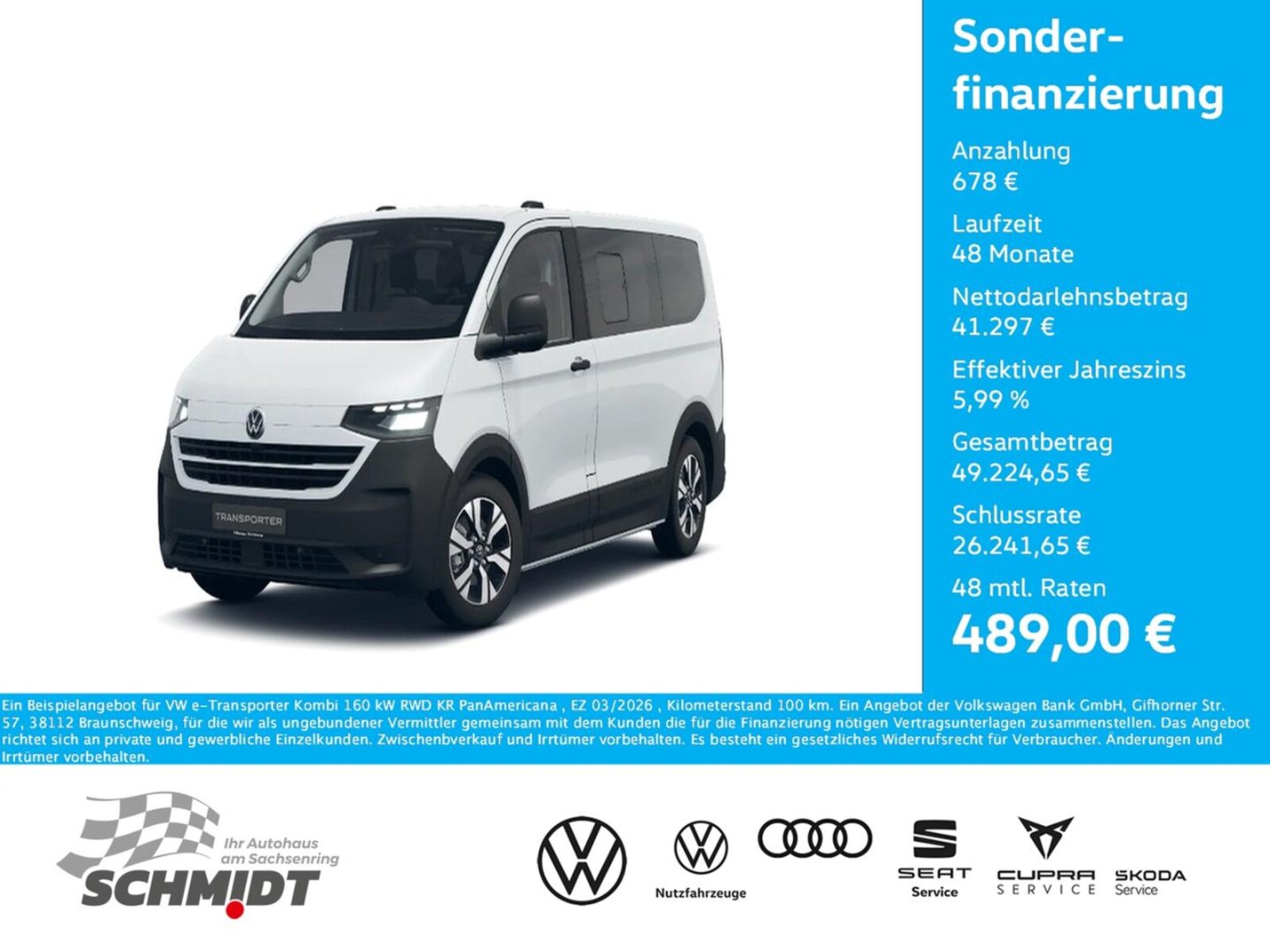Volkswagen Transporter Kombi kurzer Radstand – Bild 2