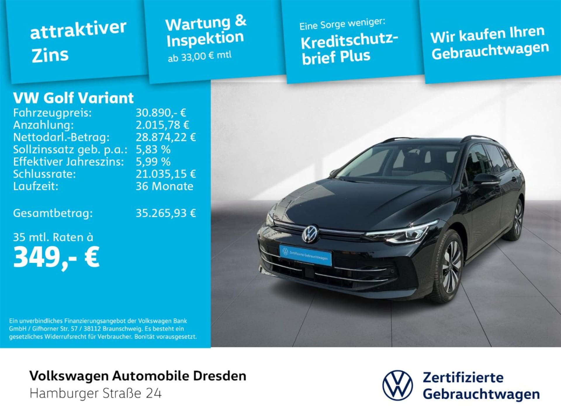 Volkswagen Golf Variant Goal
