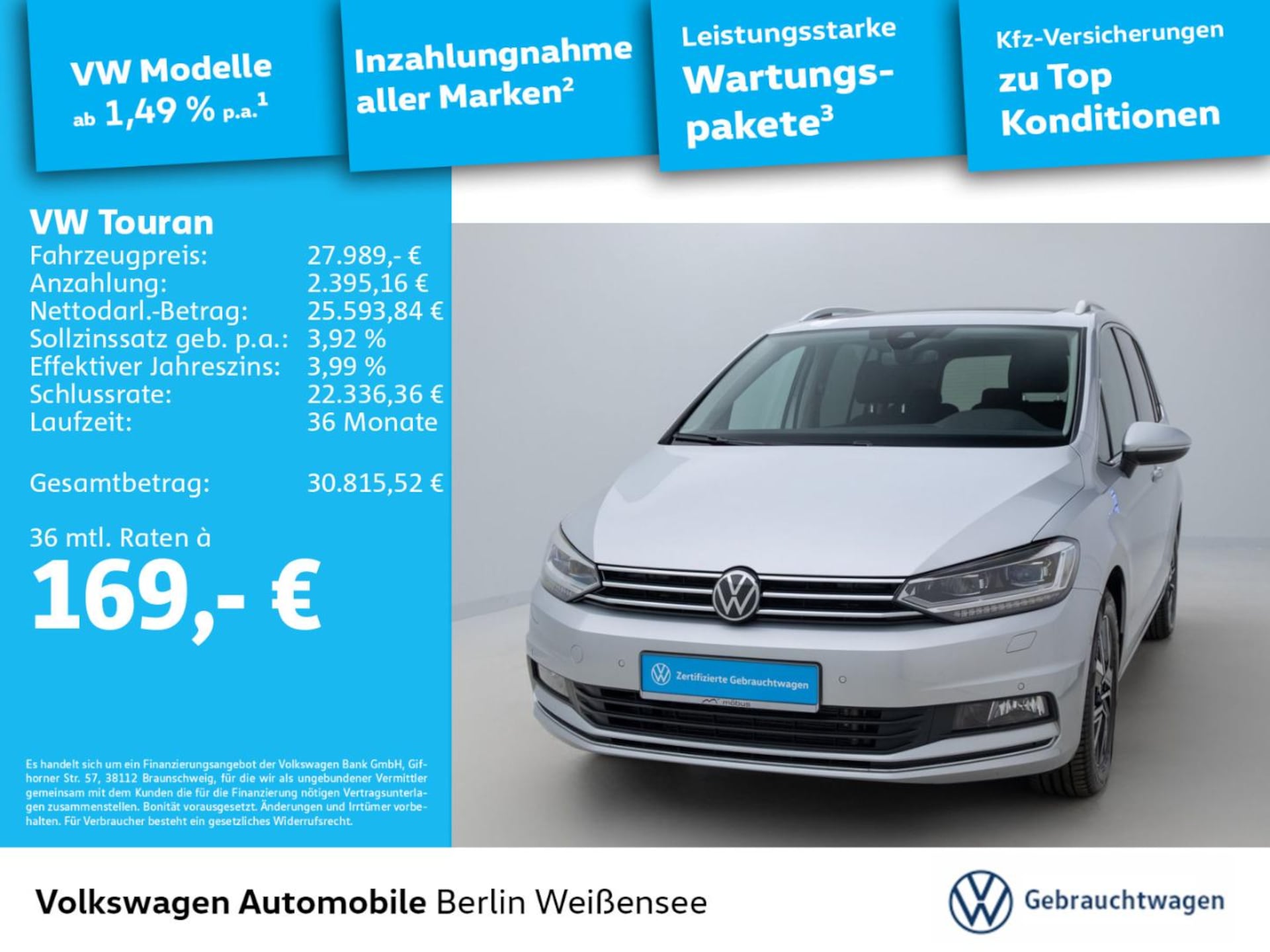 Volkswagen Touran Highline
