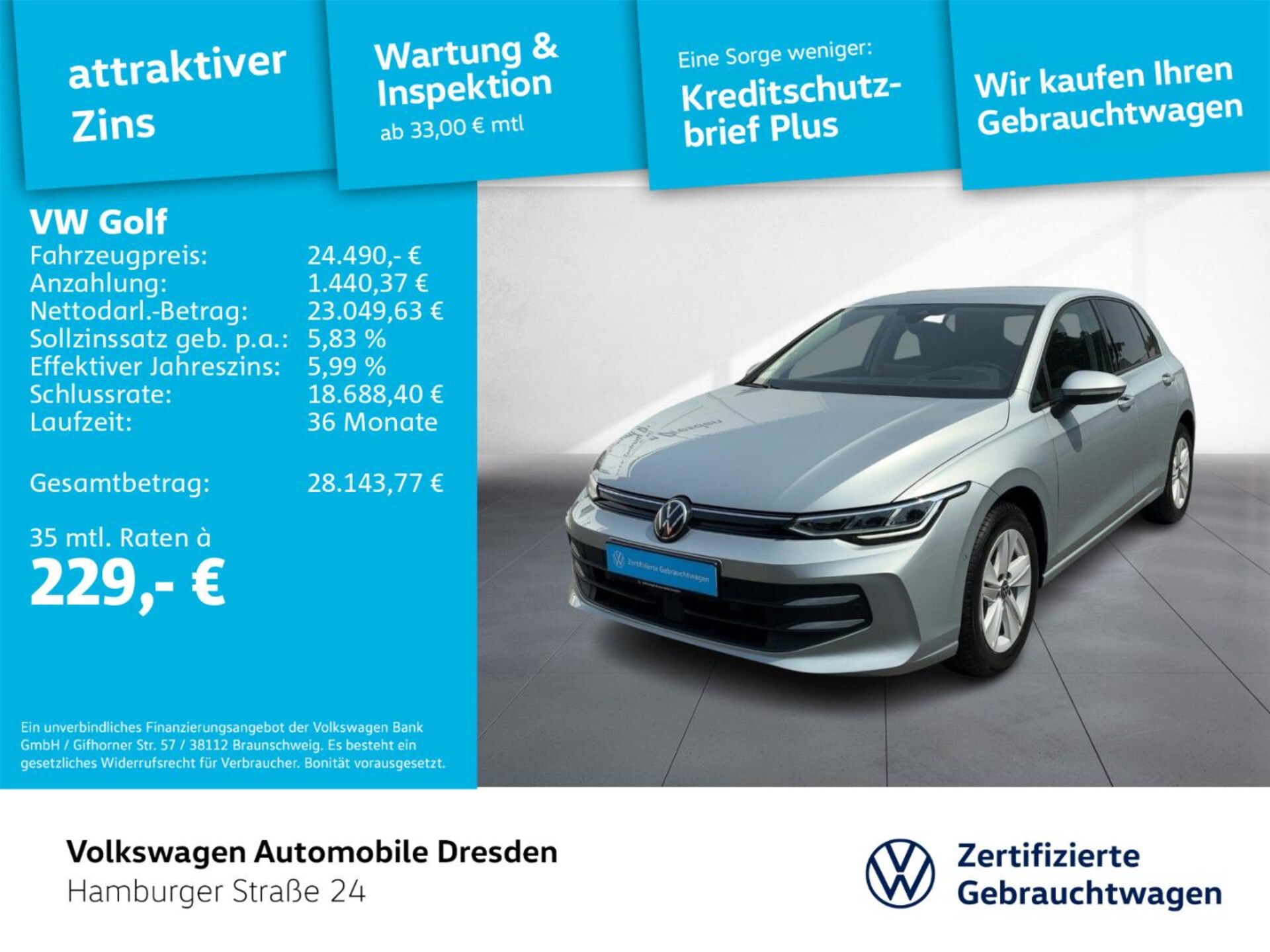 Volkswagen Golf Life