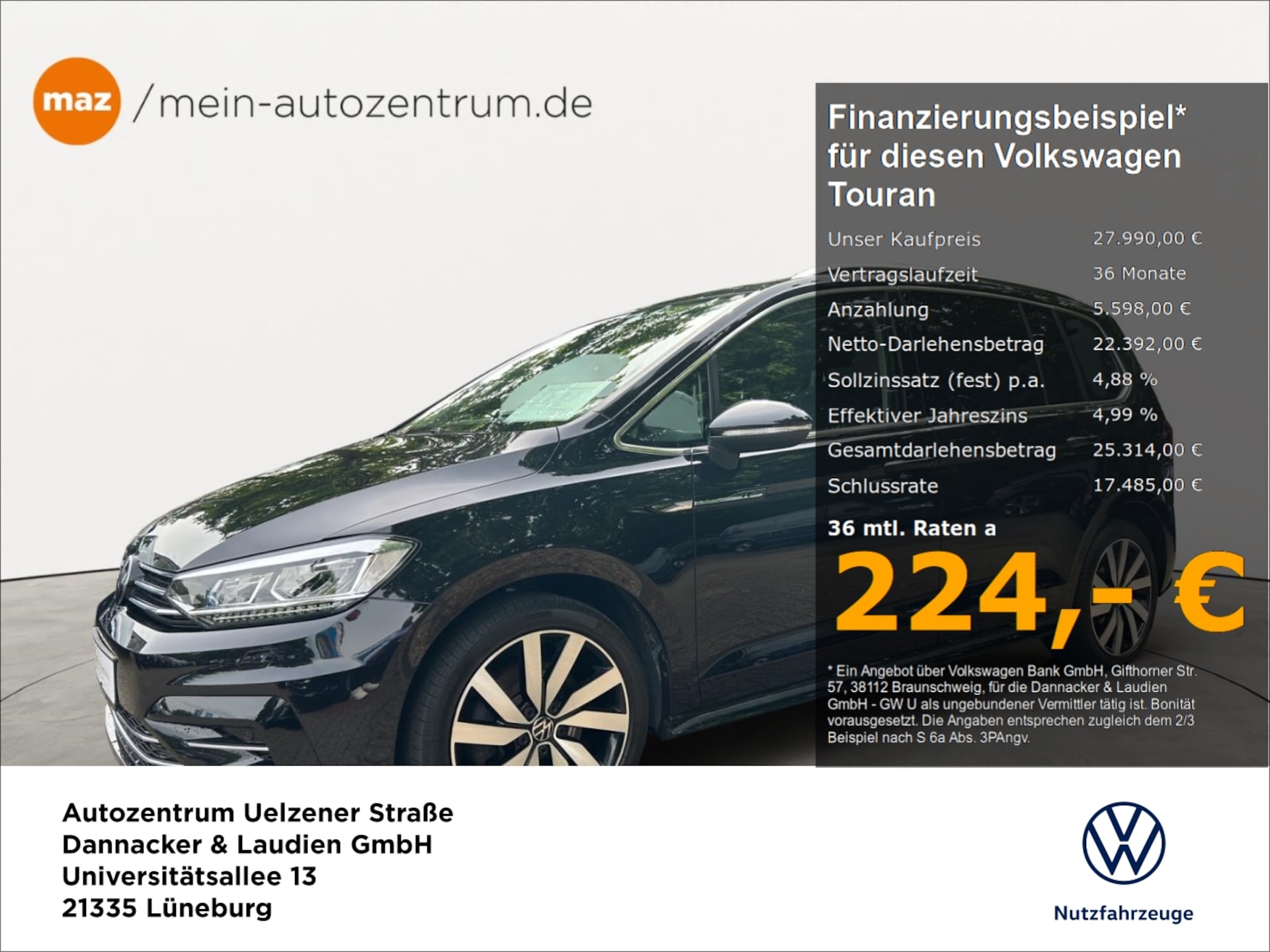 Volkswagen Touran Highline