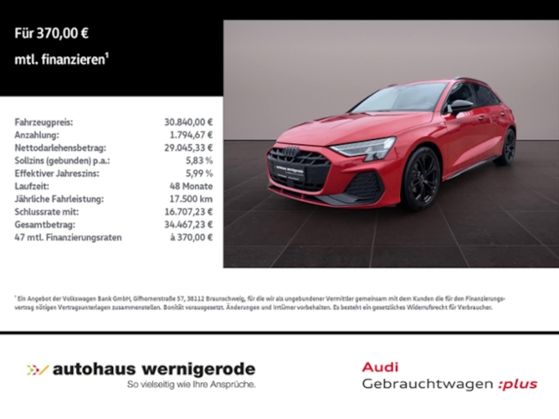 Audi A3 Sportback 2025