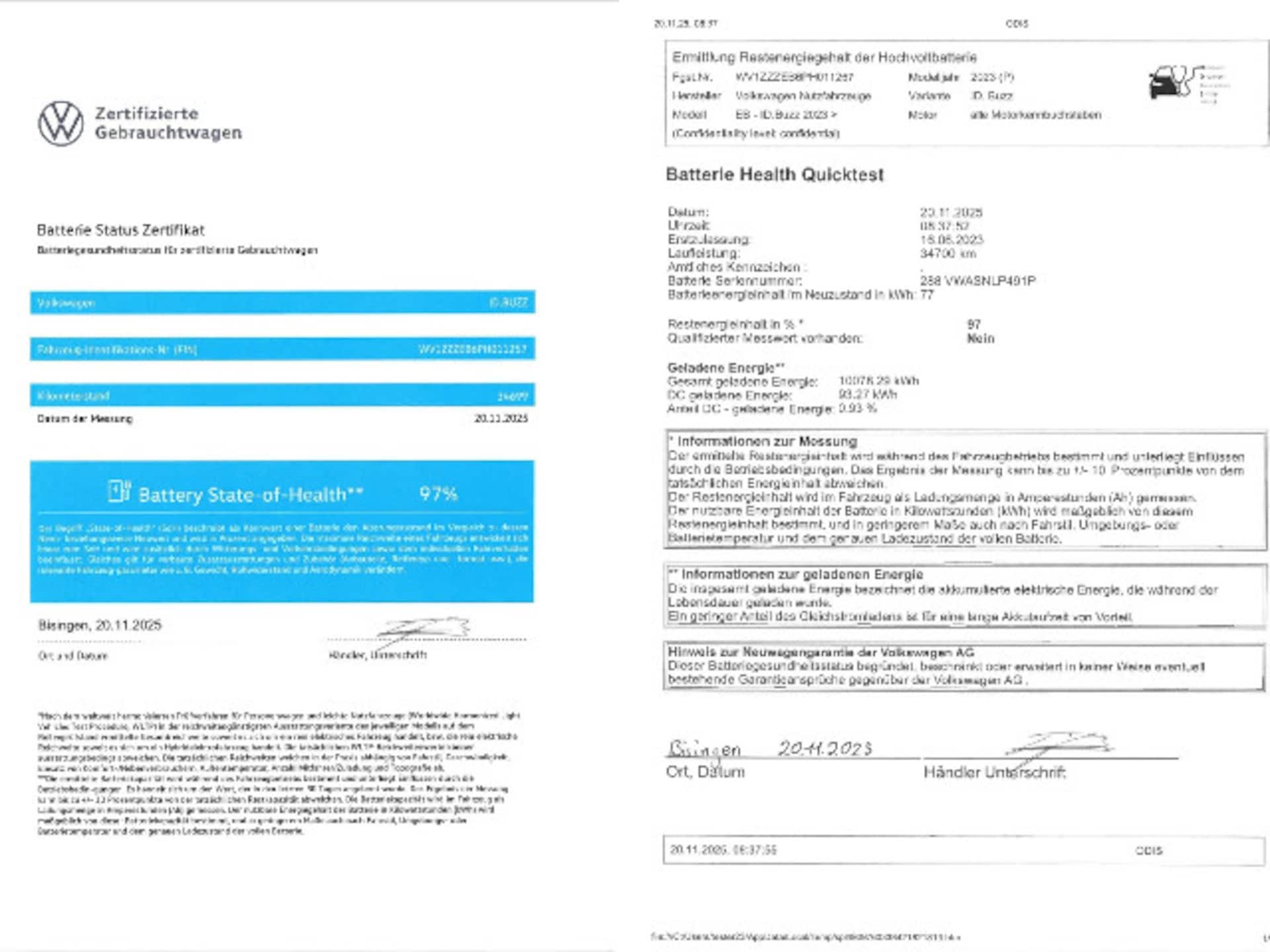 Volkswagen ID. Buzz Cargo Basis-Modell