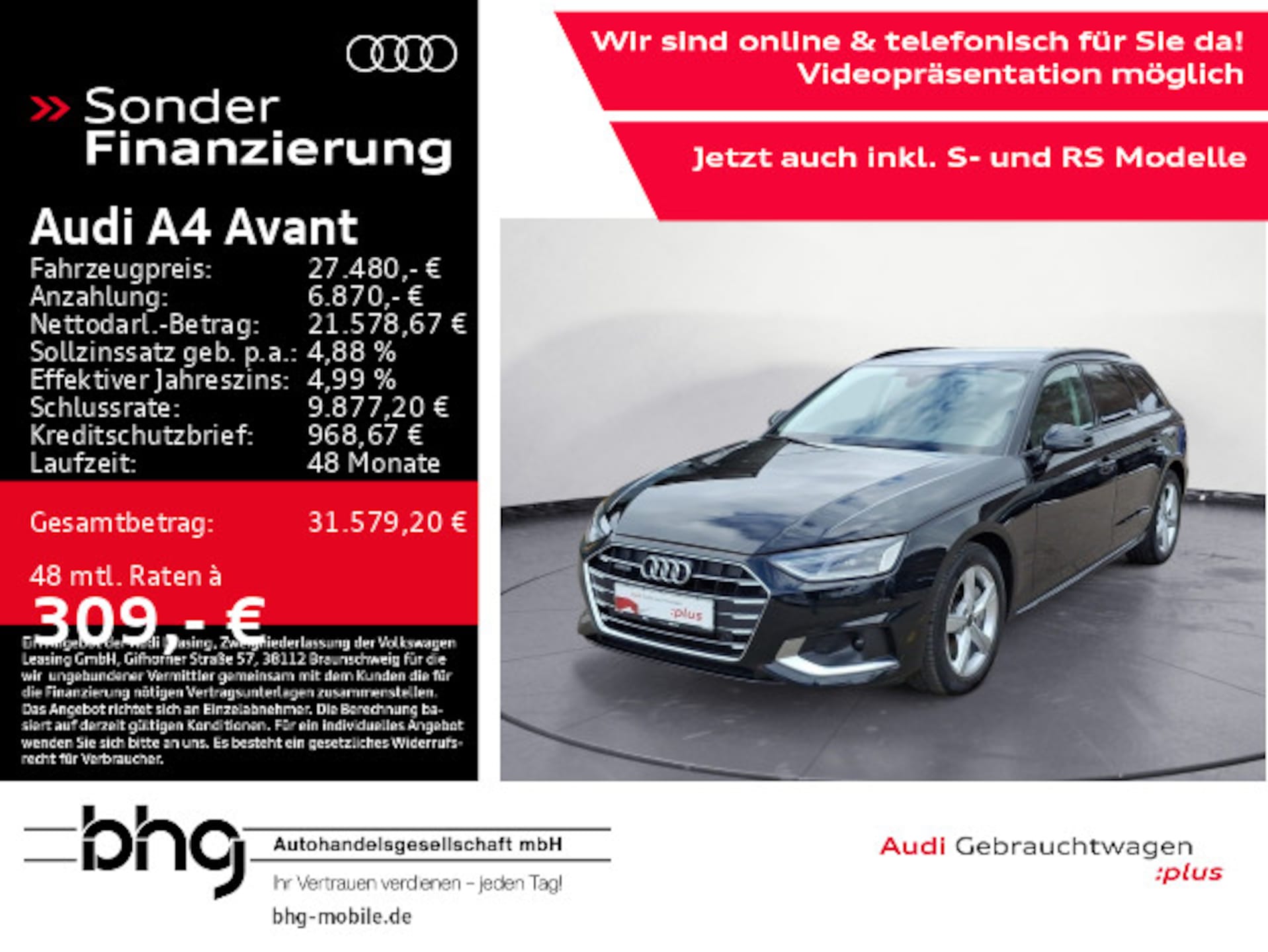 Audi A4 Avant Advanced