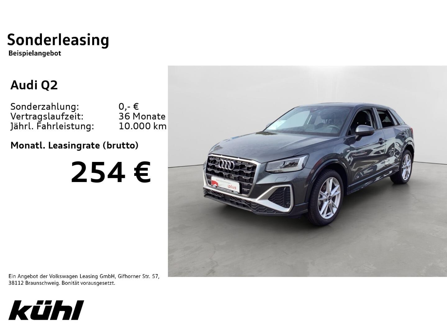 Bild über Audi Q2 S line 30 TFSI Schaltgetriebe - für weitere Informationen kontaktieren Sie den Audi Partner