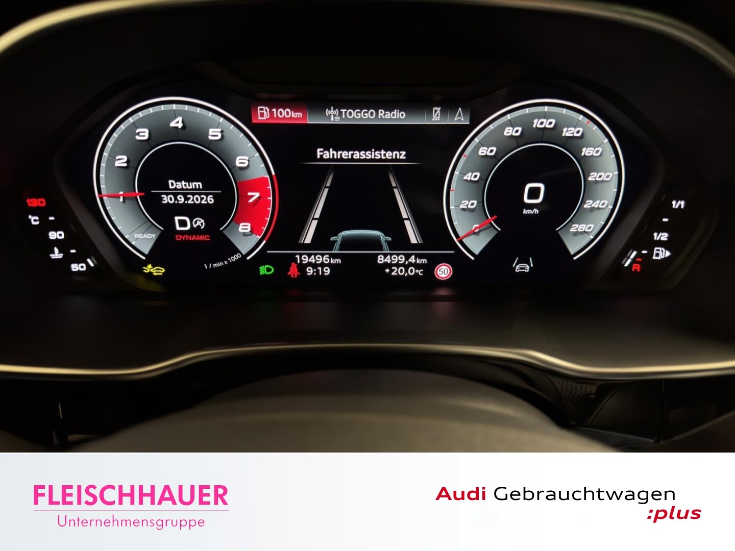 Bild über Audi Q3 TFSI 110 kW S tronic - für weitere Informationen kontaktieren Sie den Audi Partner