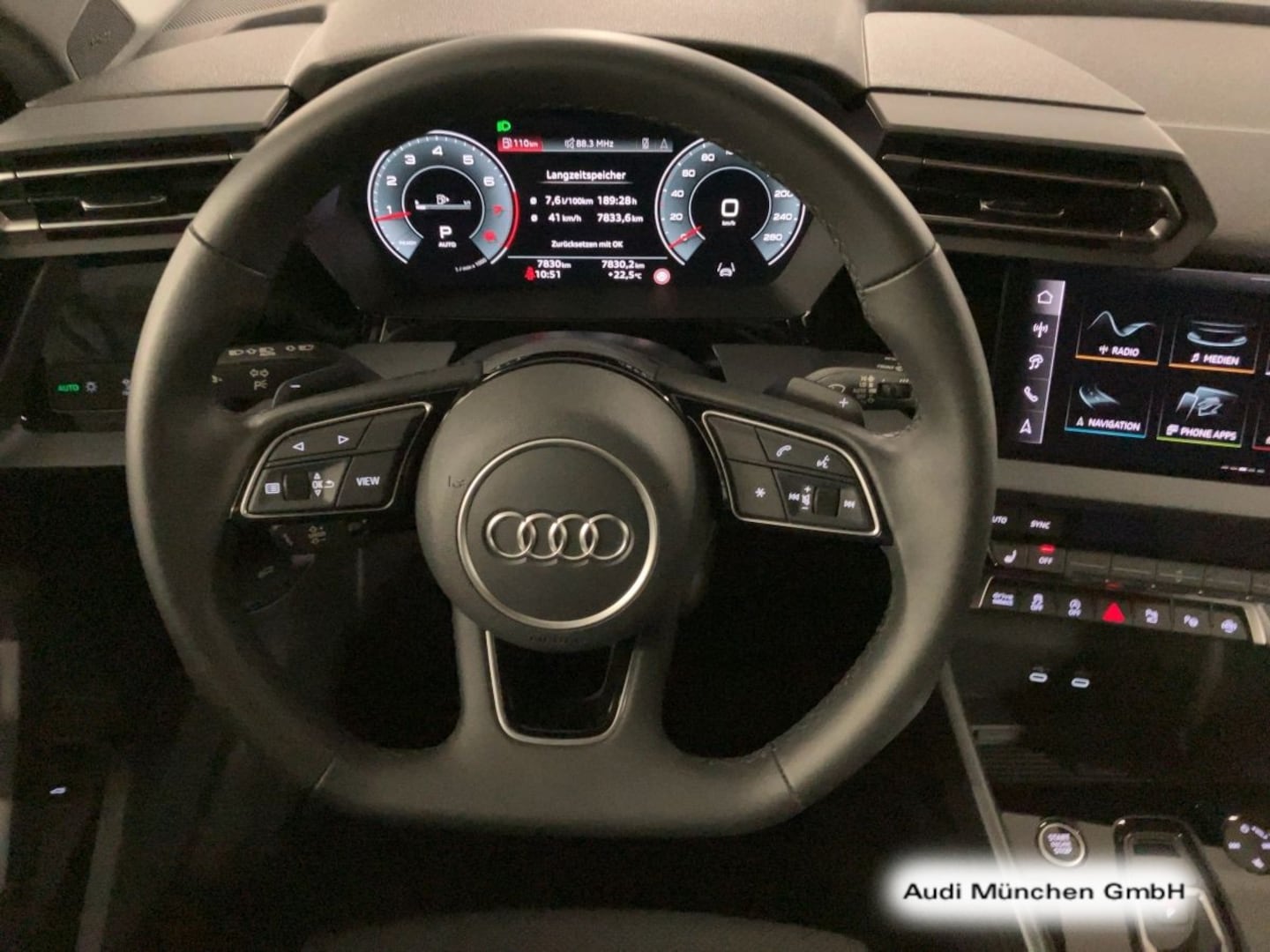 Bild über Audi A3 Sportback TFSI 85 kW S tronic - für weitere Informationen kontaktieren Sie den Audi Partner