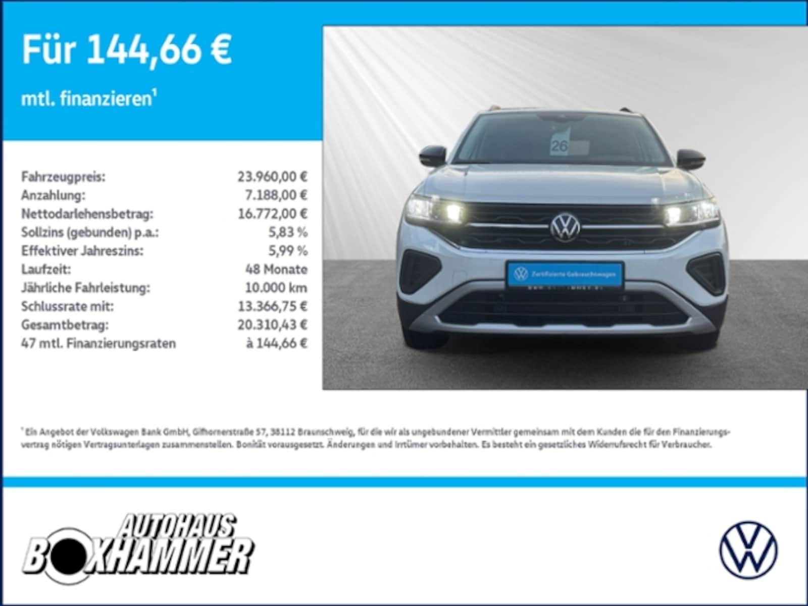 Volkswagen T-Cross – Bild 3