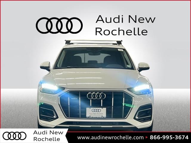 Used 2021 Audi Q5 Premium Plus with VIN WA1BAAFY4M2127783 for sale in New Rochelle, NY
