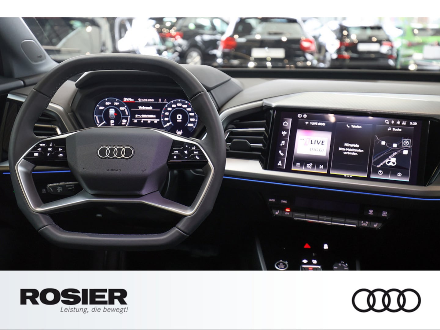 Bild über Audi Q4 e-tron 45 e-tron - für weitere Informationen kontaktieren Sie den Audi Partner