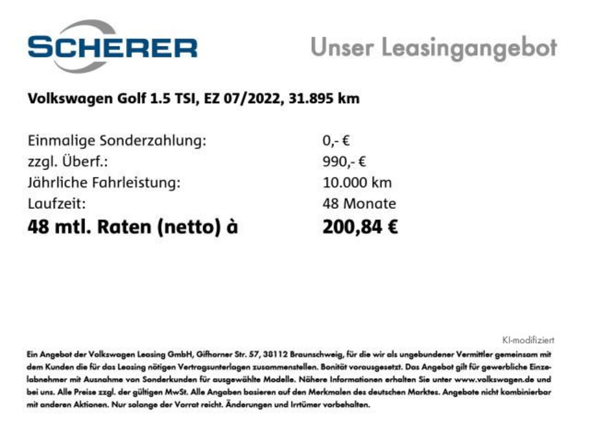 Volkswagen Golf Active