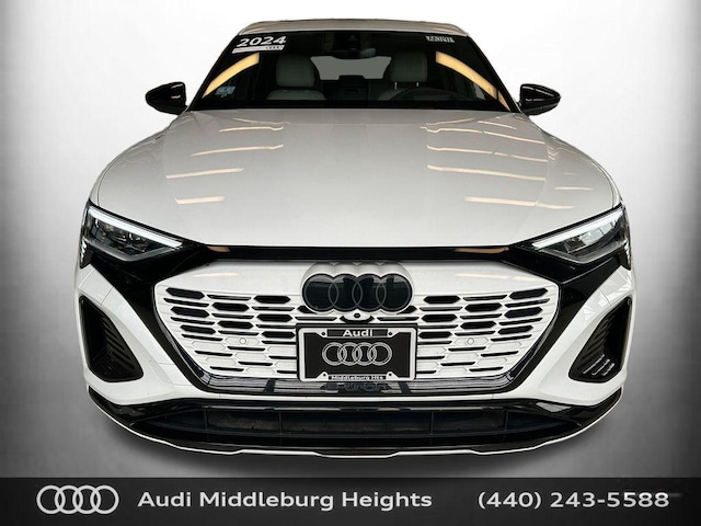 Certified 2024 Audi Q8 Sportback e-tron Prestige with VIN WA1DABGE0RB007313 for sale in Middleburg Heights, OH