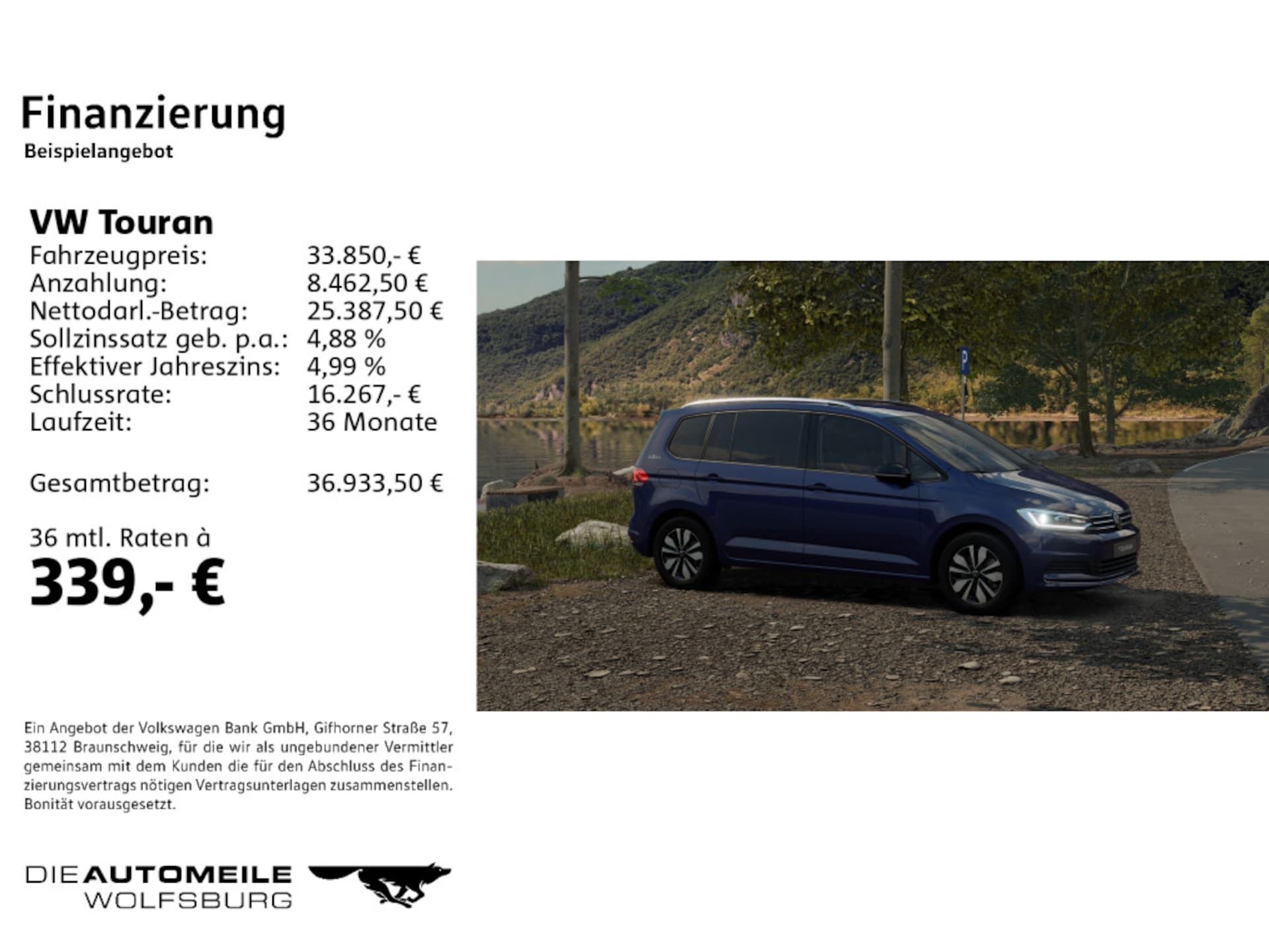 Volkswagen Touran Comfortline