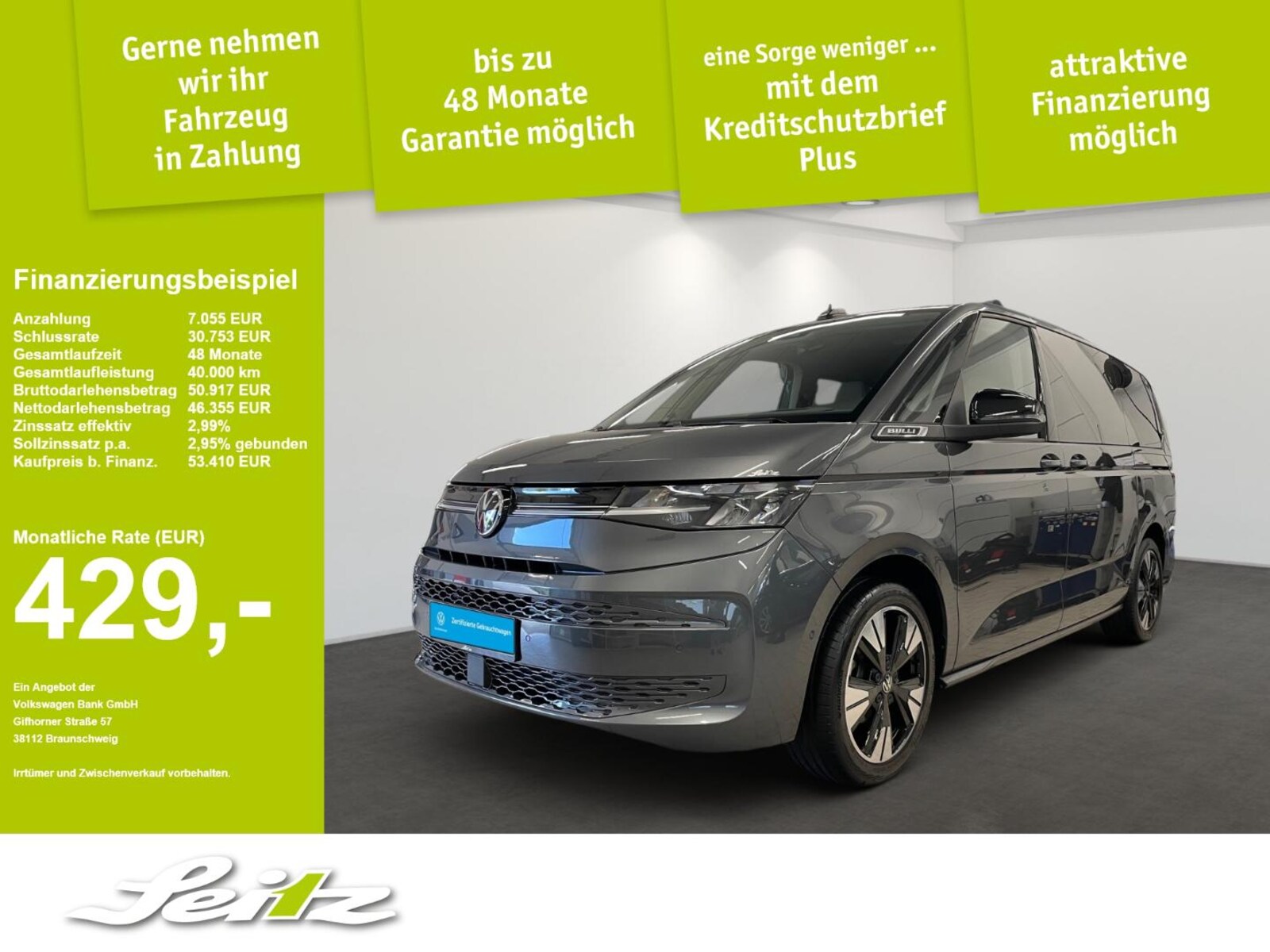 Volkswagen Multivan Langversion