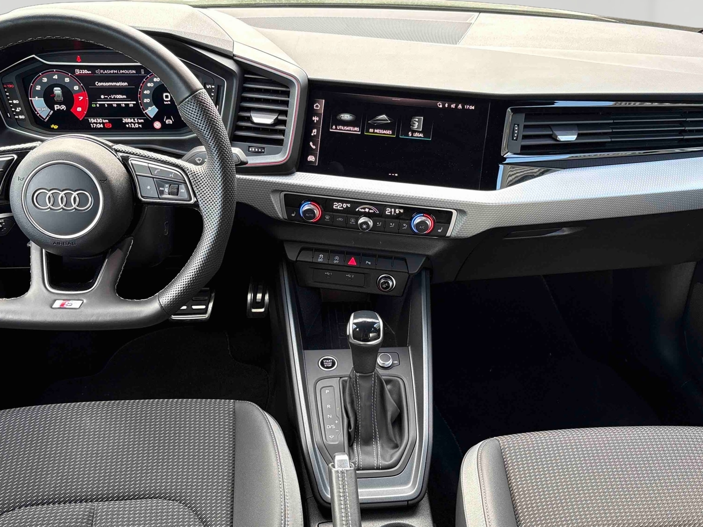 Image about Audi A1 Sportback Black Edition 30 TFSI 85 kW (116 ch) S tronic