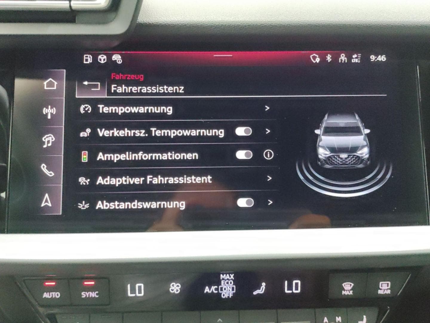Bild über Audi A3 Sportback TFSI e advanced 40 TFSI e S tronic - für weitere Informationen kontaktieren Sie den Audi Partner