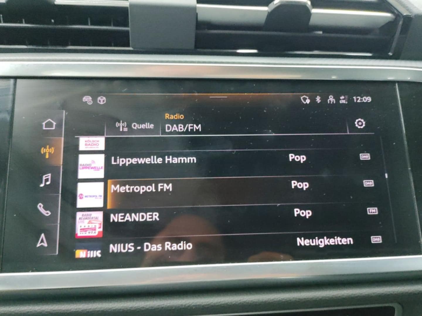 Bild über Audi Q3 Sportback TFSI 110 kW S tronic - für weitere Informationen kontaktieren Sie den Audi Partner