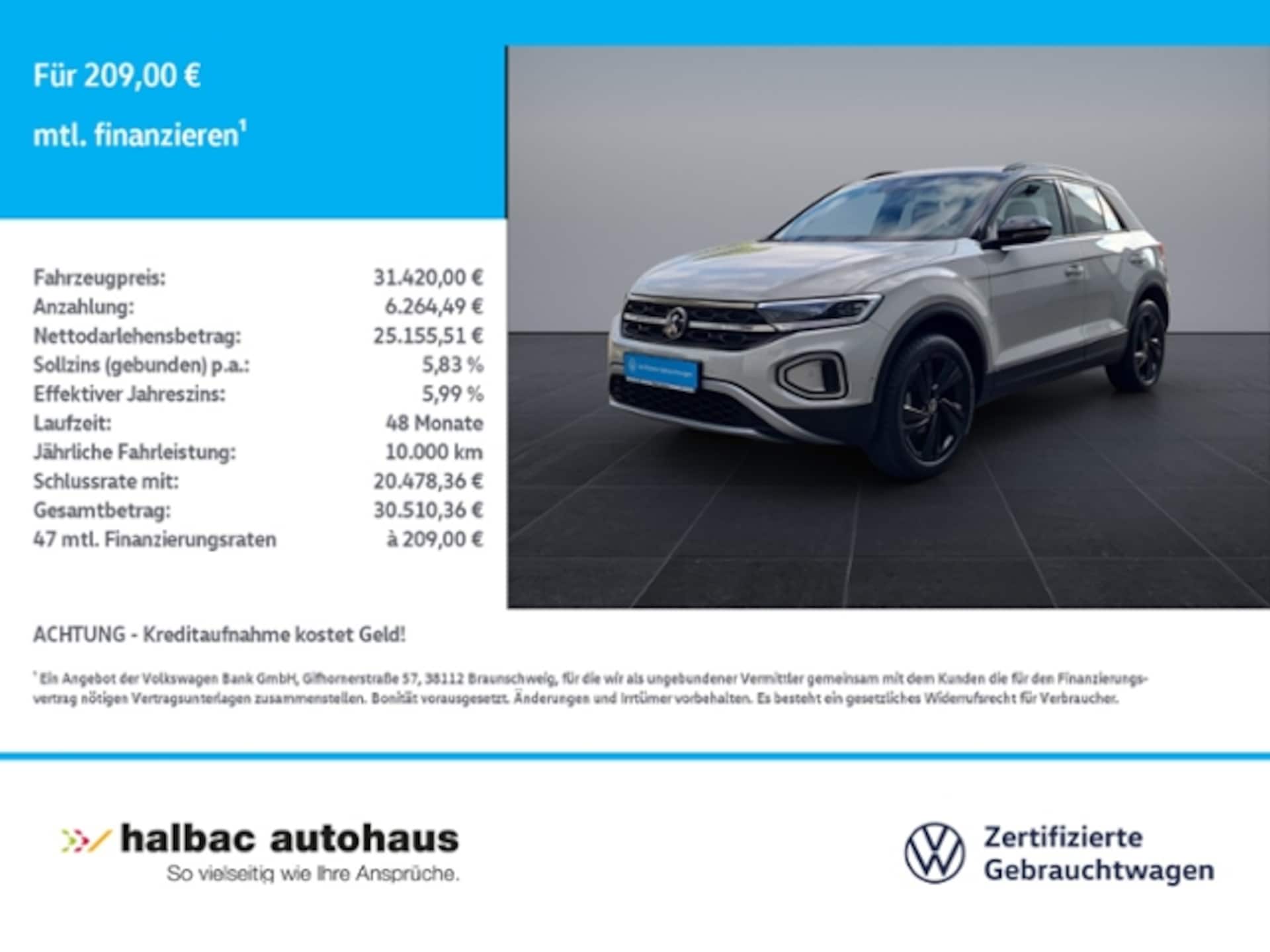 Volkswagen T-Roc 2025