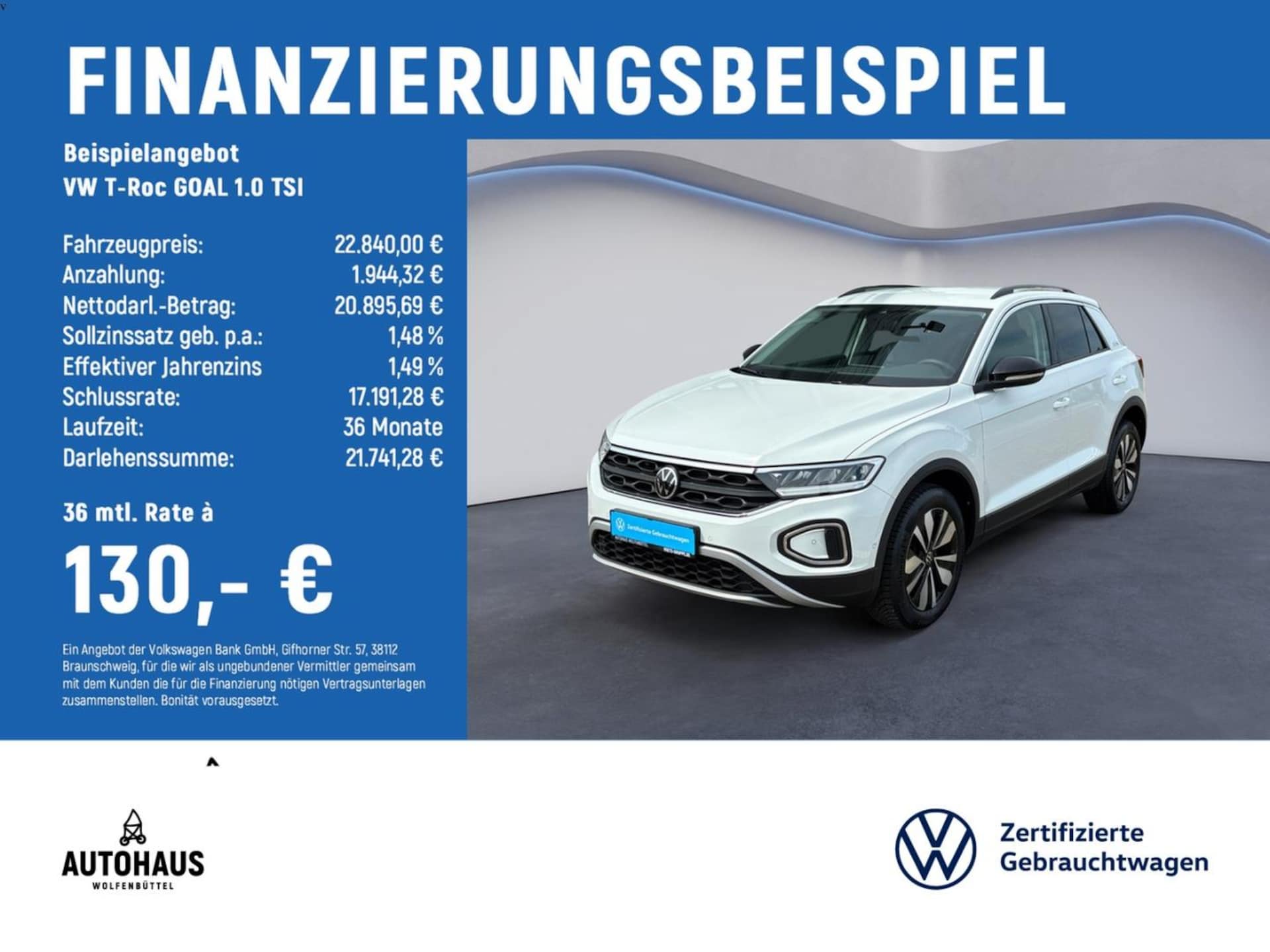 Volkswagen T-Roc Life