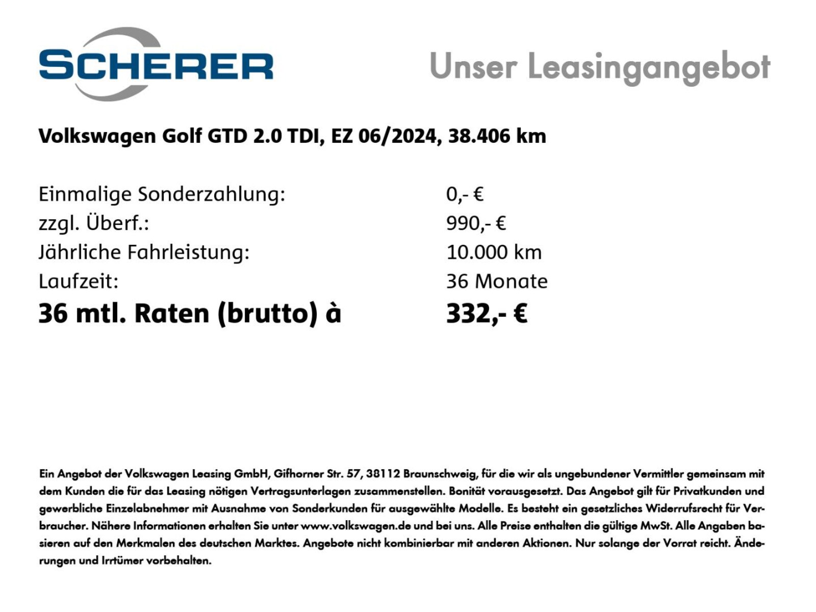 Volkswagen Golf – Bild 2